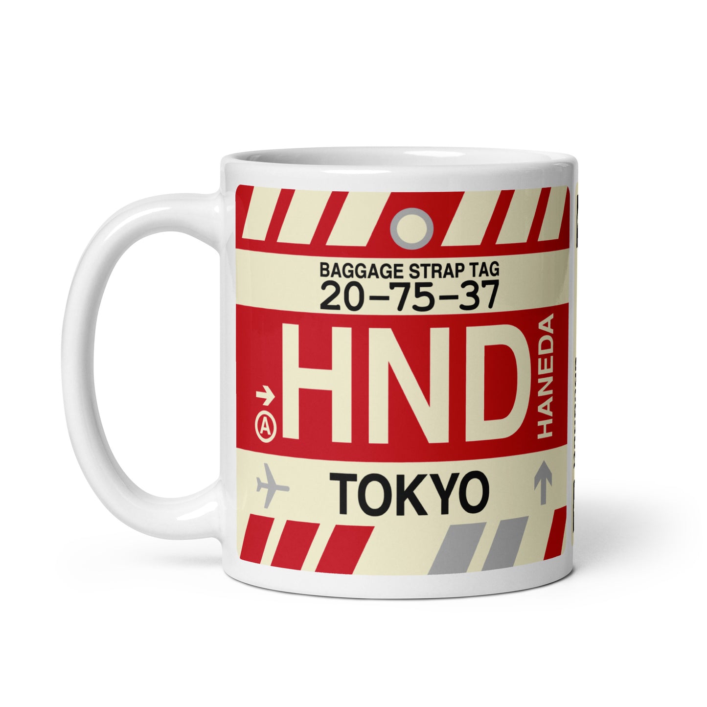 Travel-Themed Coffee Mug • HND Tokyo • YHM Designs - Image 03