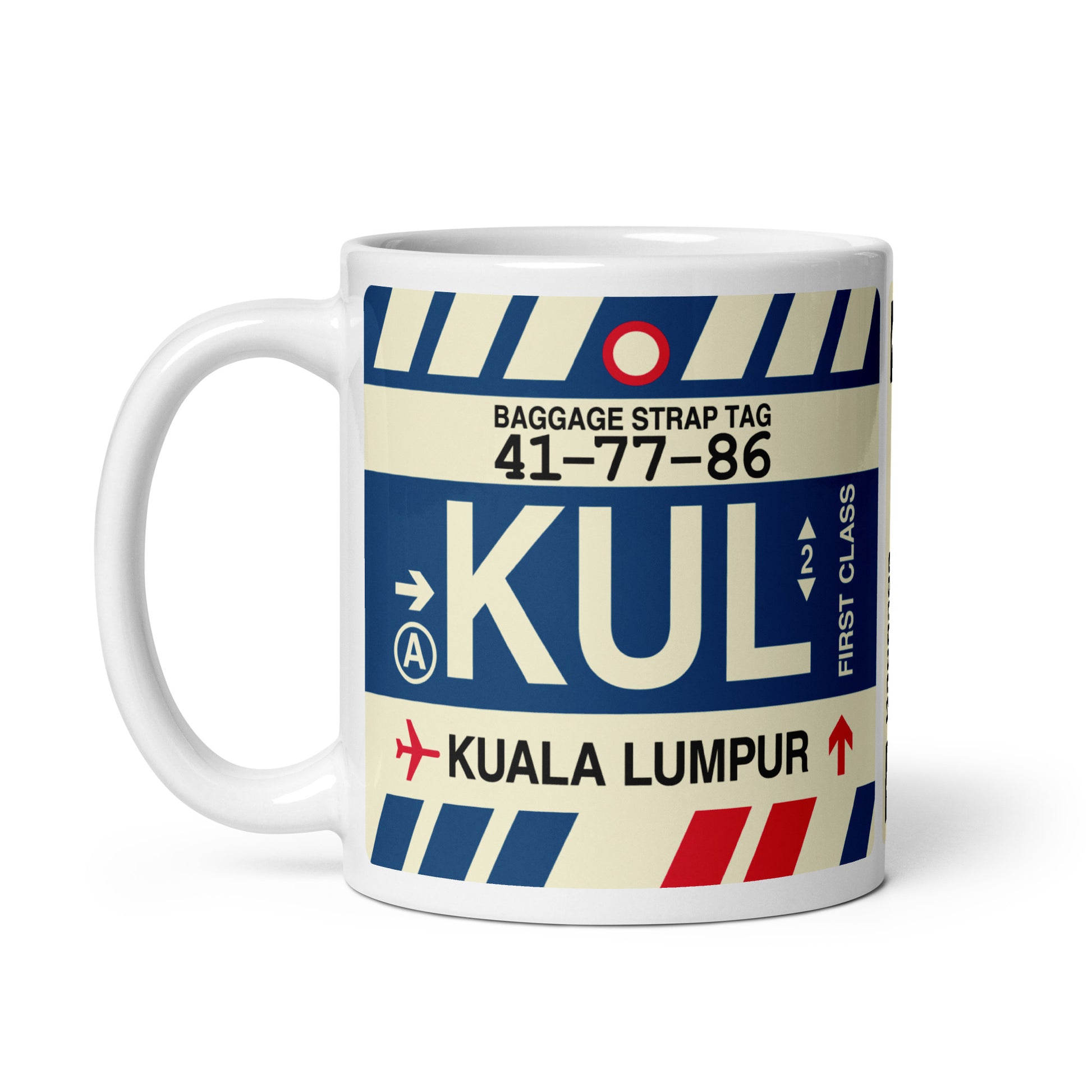 Travel-Themed Coffee Mug • KUL Kuala Lumpur • YHM Designs - Image 03