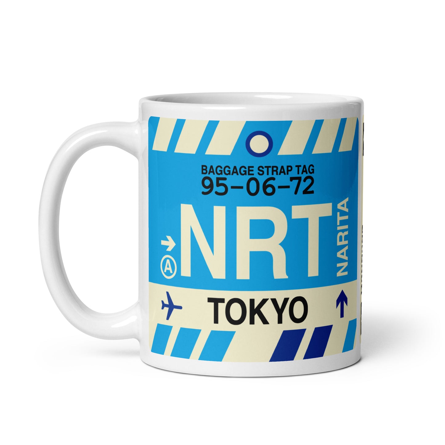 Travel-Themed Coffee Mug • NRT Tokyo • YHM Designs - Image 03