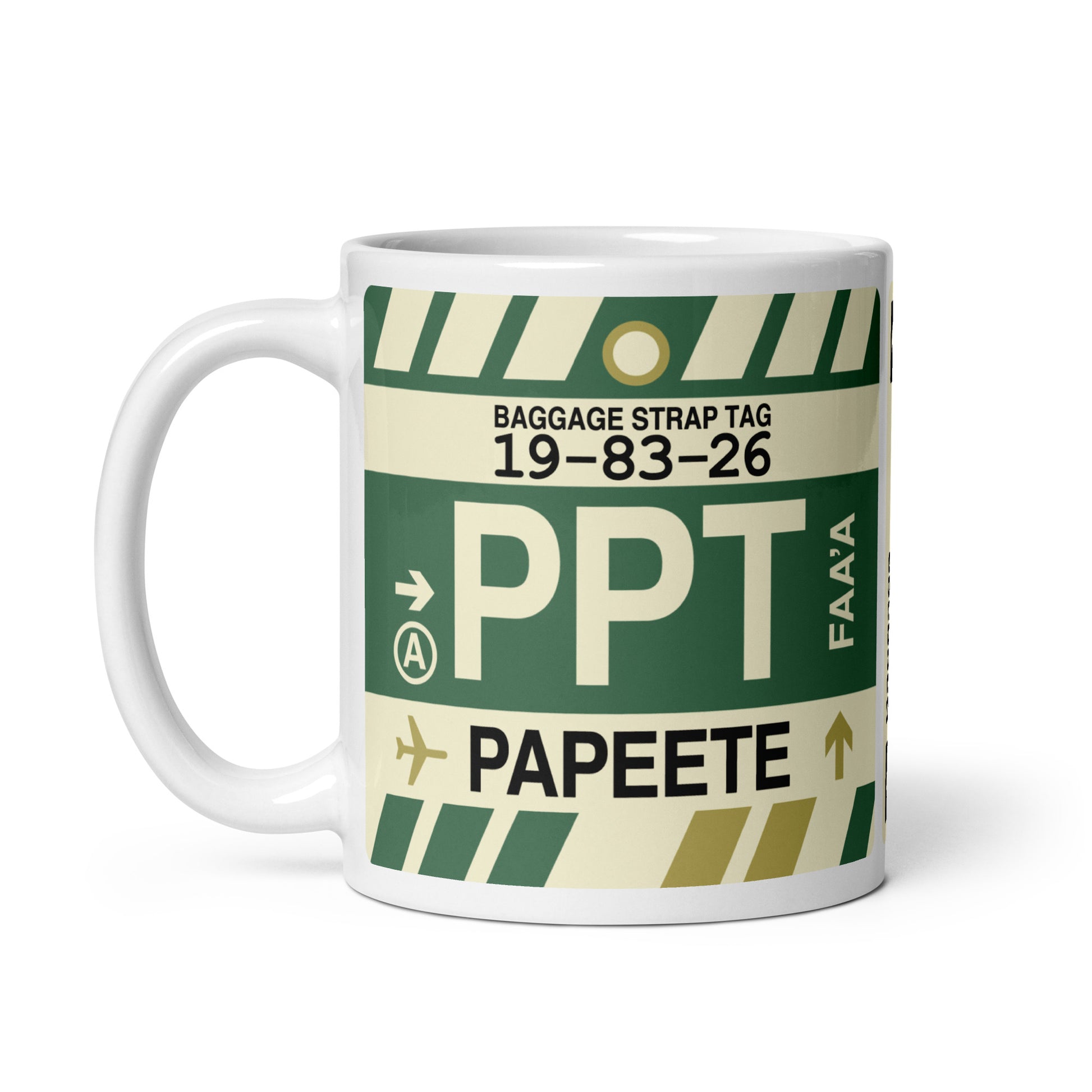 Travel-Themed Coffee Mug • PPT Papeete • YHM Designs - Image 03
