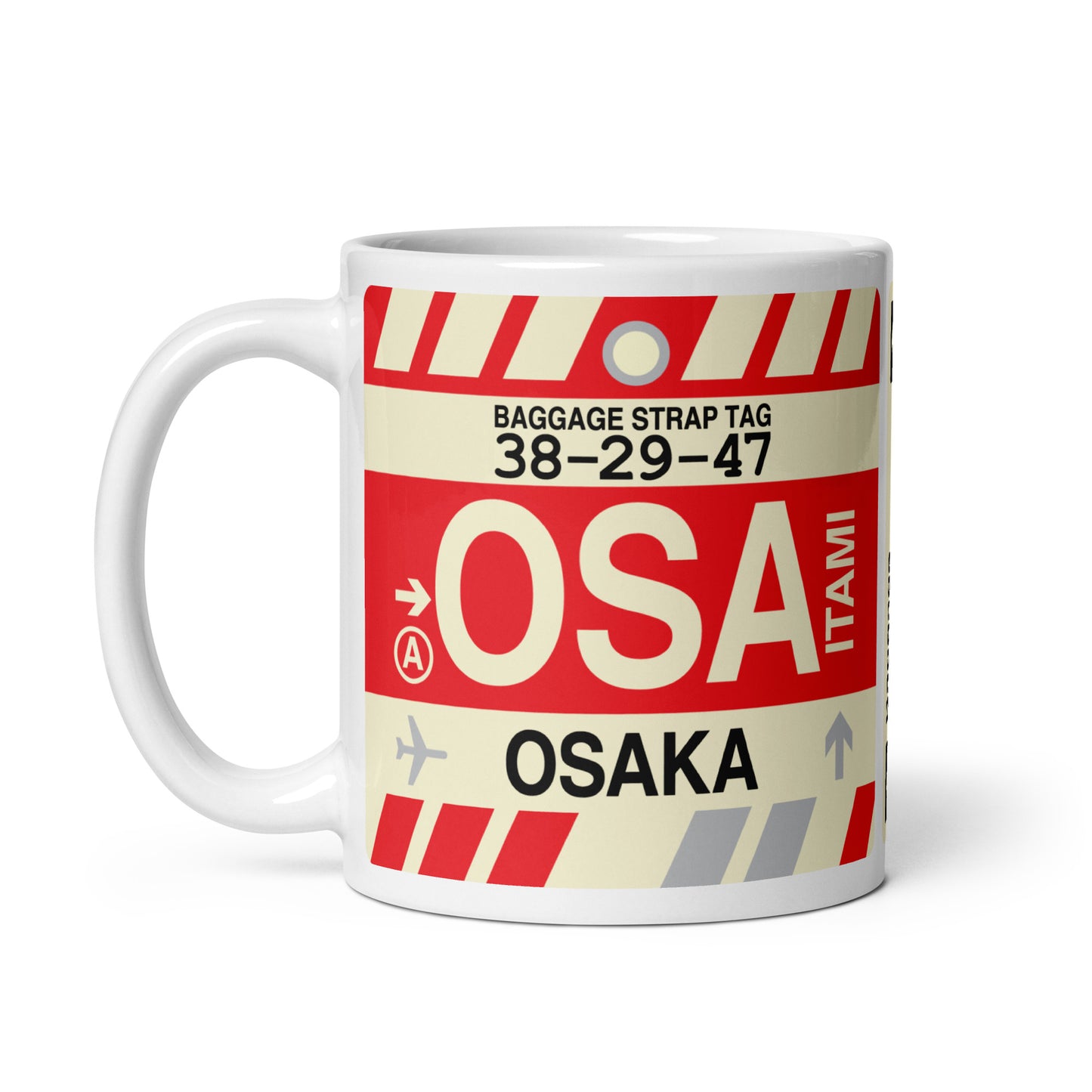 Travel-Themed Coffee Mug • OSA Osaka • YHM Designs - Image 03