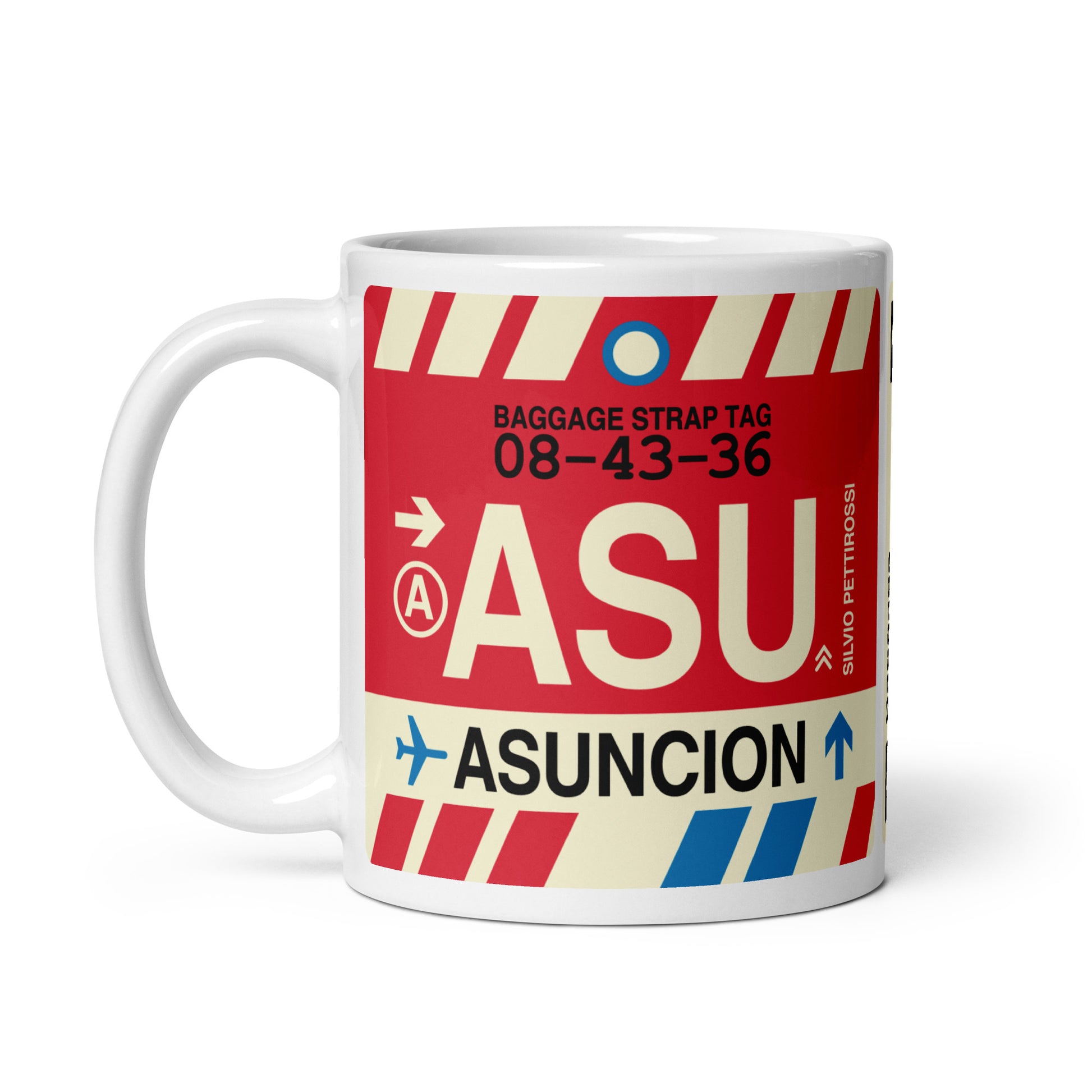 Travel Gift Coffee Mug • ASU Asuncion Souvenir • YHM Designs - Image 03