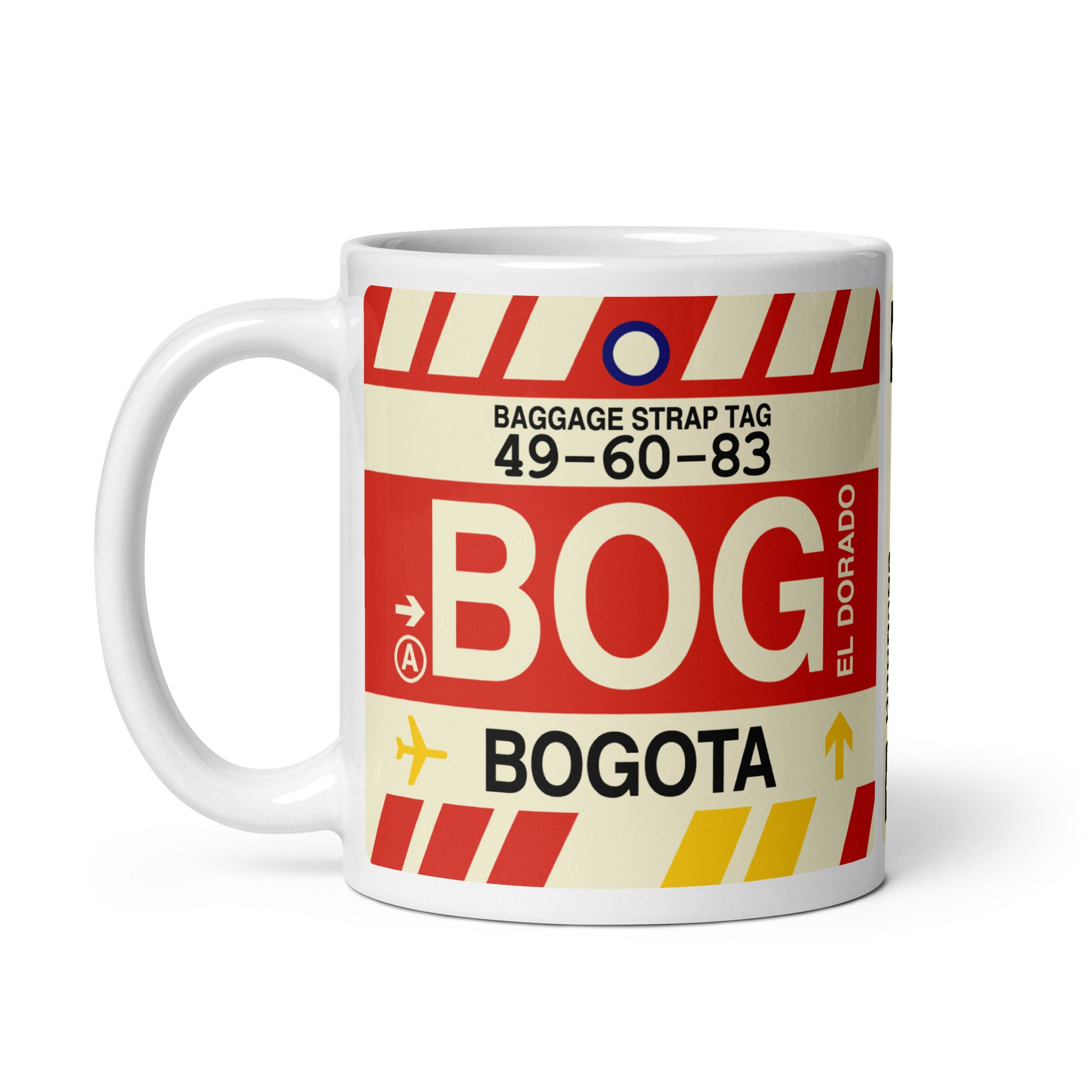Travel Gift Coffee Mug • BOG Bogota • YHM Designs - Image 03