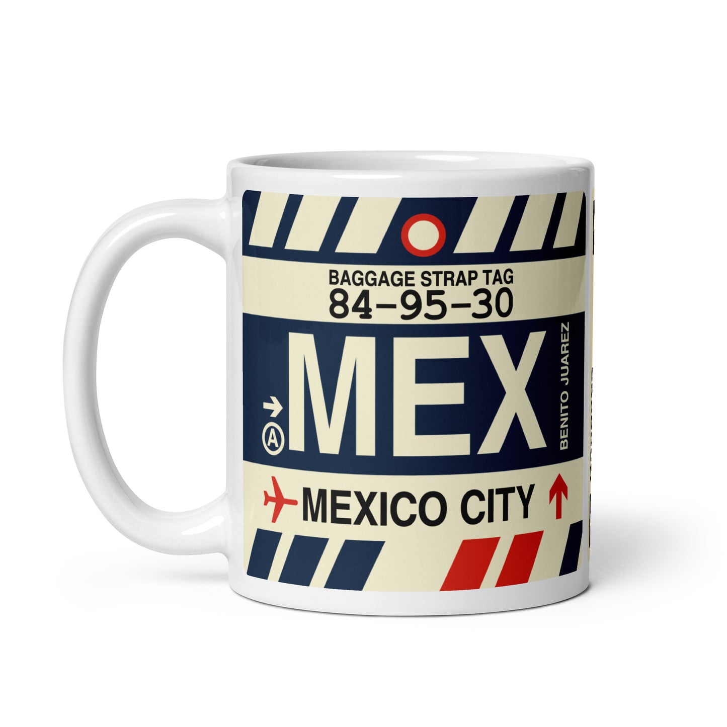 Travel Gift Coffee Mug • MEX Mexico City Souvenir • YHM Designs - Image 03