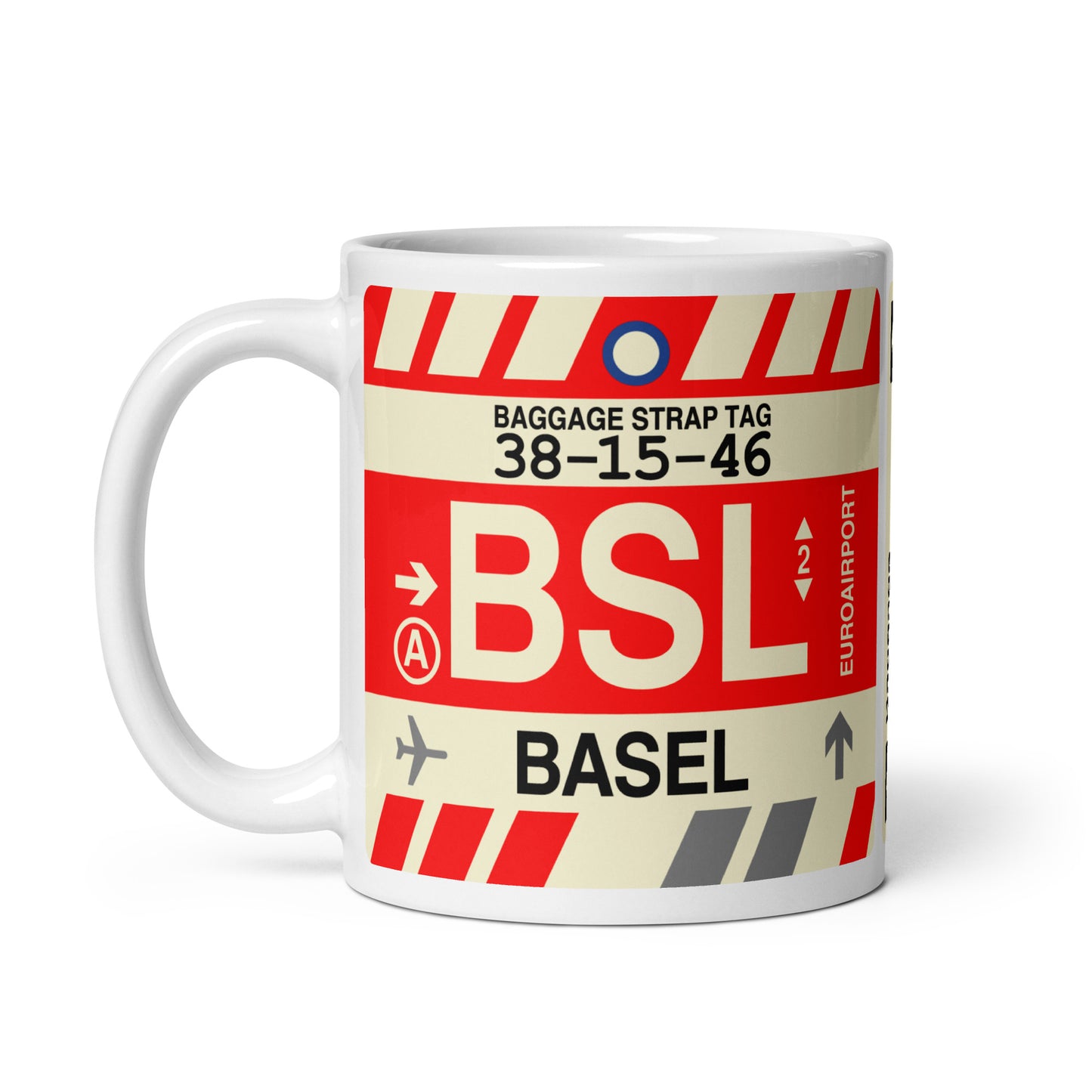 Travel Gift Coffee Mug • BSL Basel • YHM Designs - Image 03