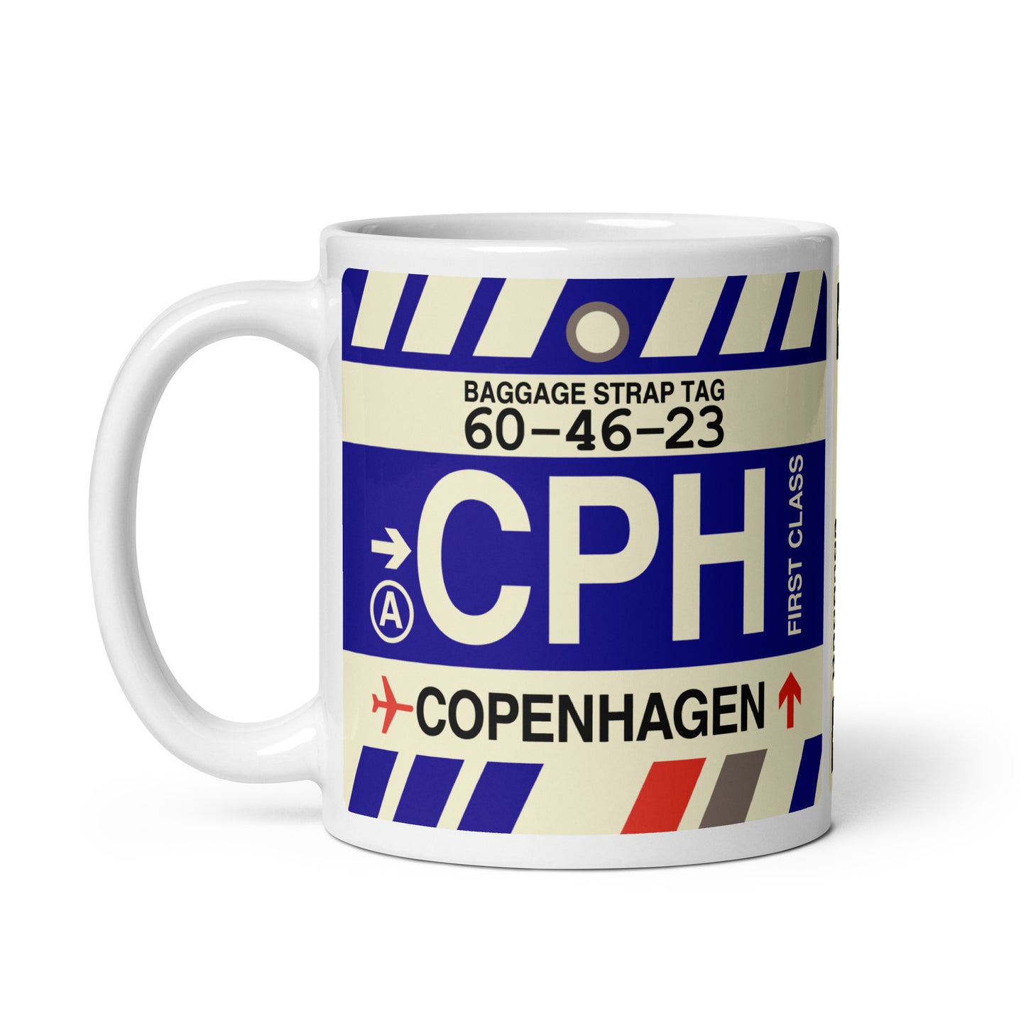 Travel-Themed Coffee Mug • CPH Copenhagen • YHM Designs - Image 03