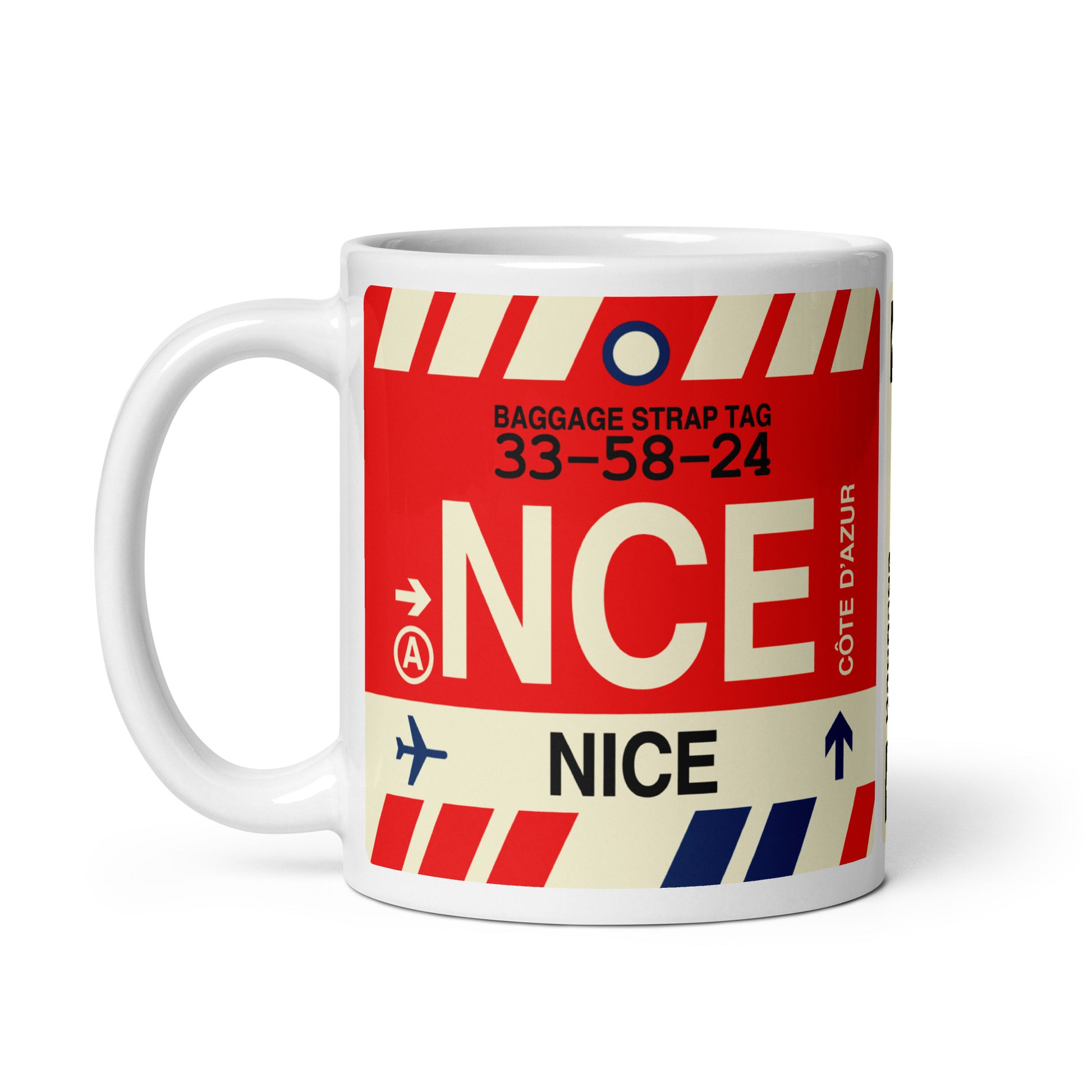 Travel-Themed Coffee Mug • NCE Nice • YHM Designs - Image 03