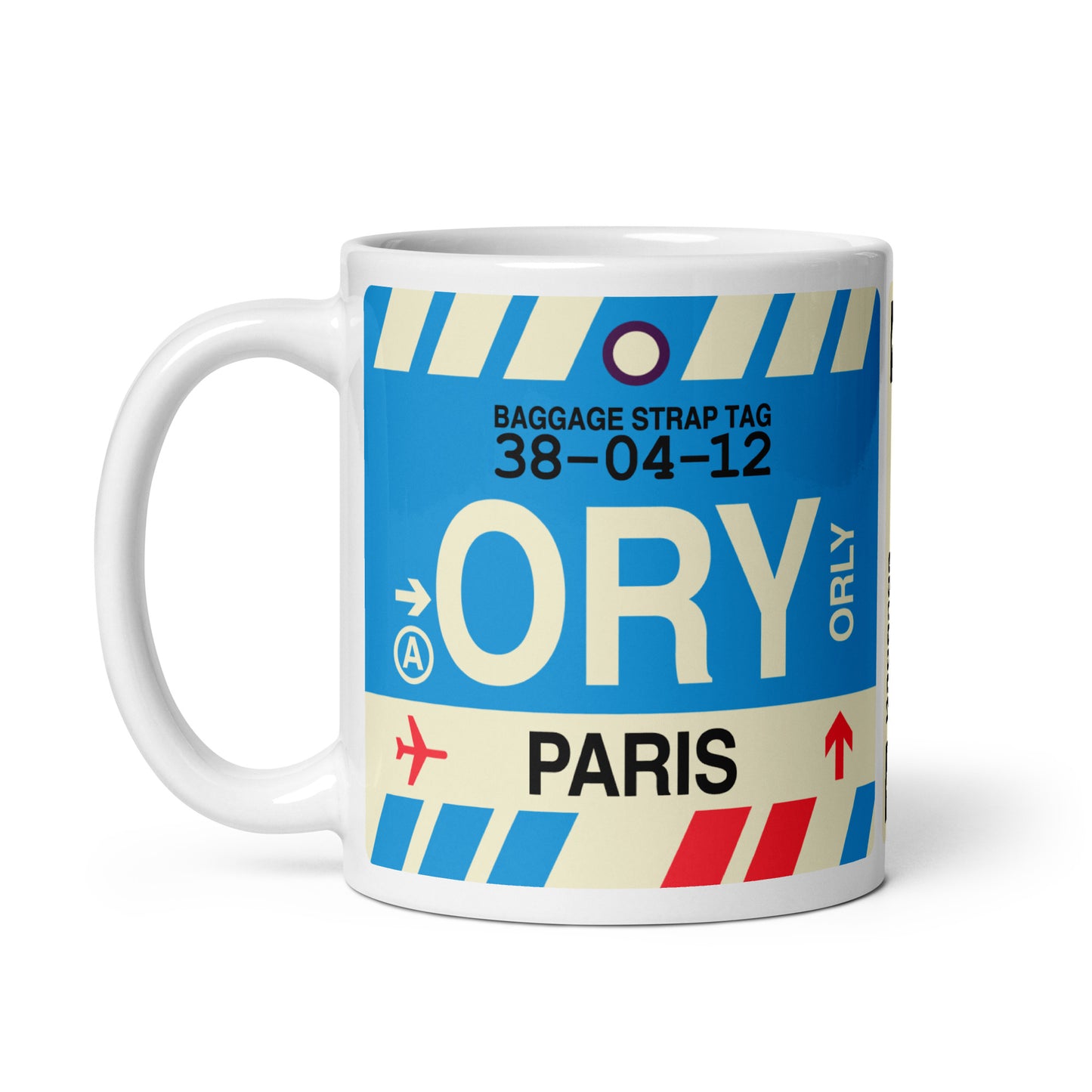 Travel-Themed Coffee Mug • ORY Paris • YHM Designs - Image 03
