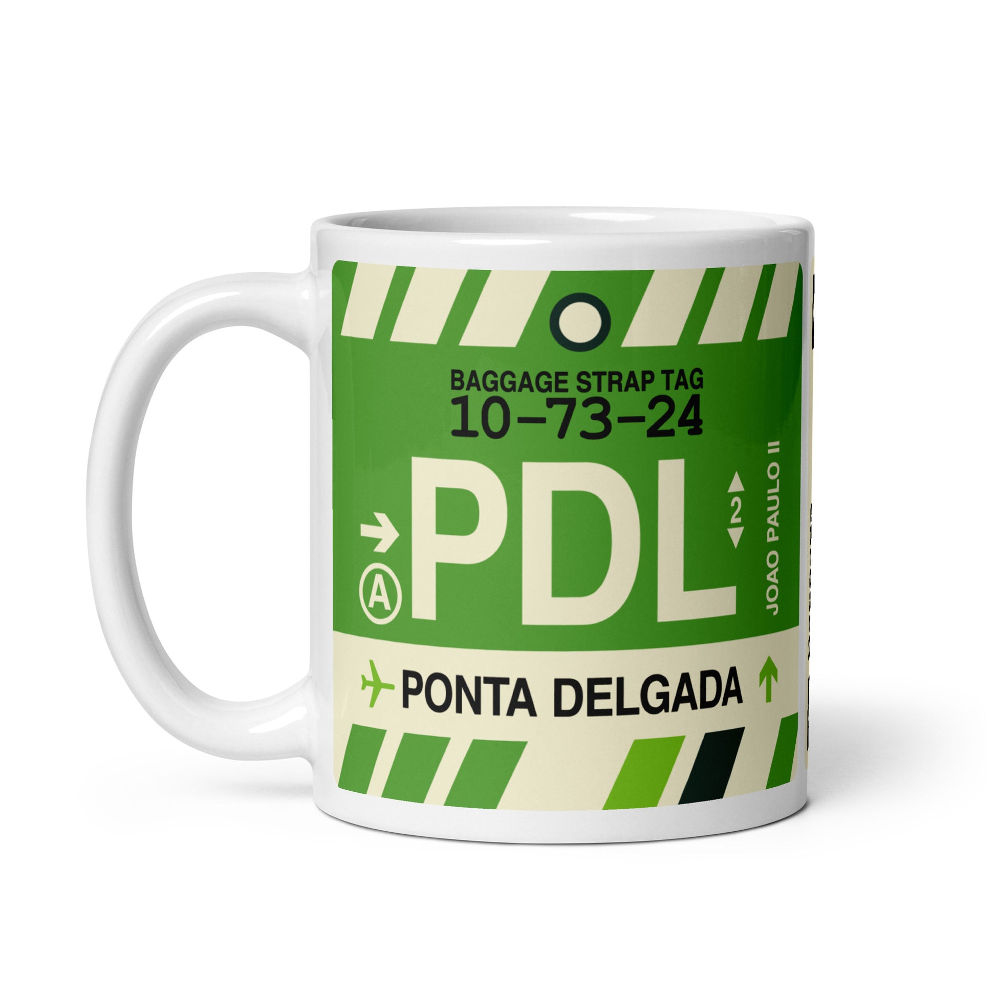 Travel Gift Coffee Mug • PDL Ponta Delgada • YHM Designs - Image 03