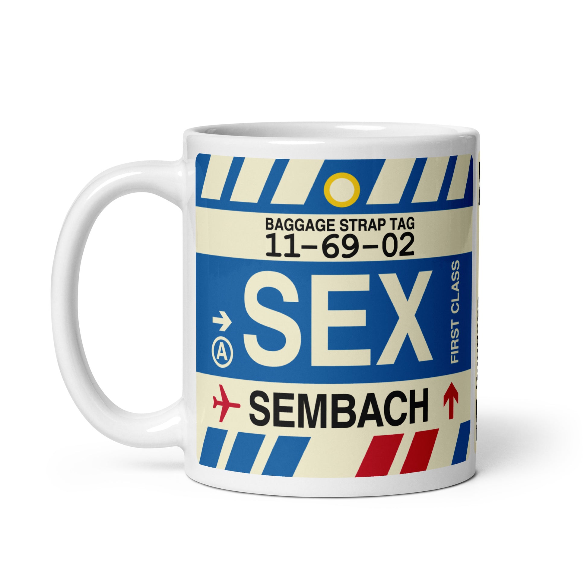 Travel-Themed Coffee Mug • SEX Sembach • YHM Designs - Image 03