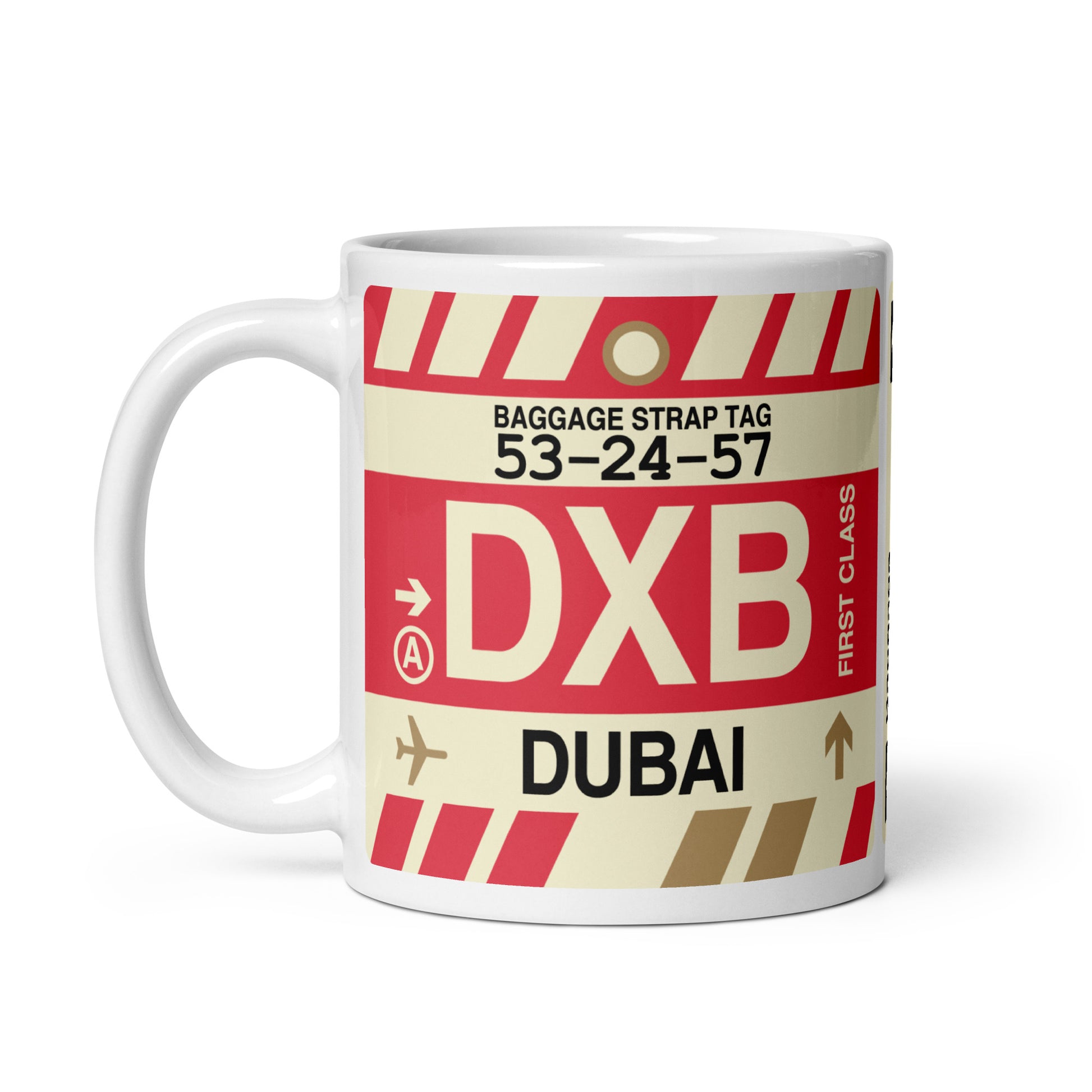 Travel Gift Coffee Mug • DXB Dubai • YHM Designs - Image 03