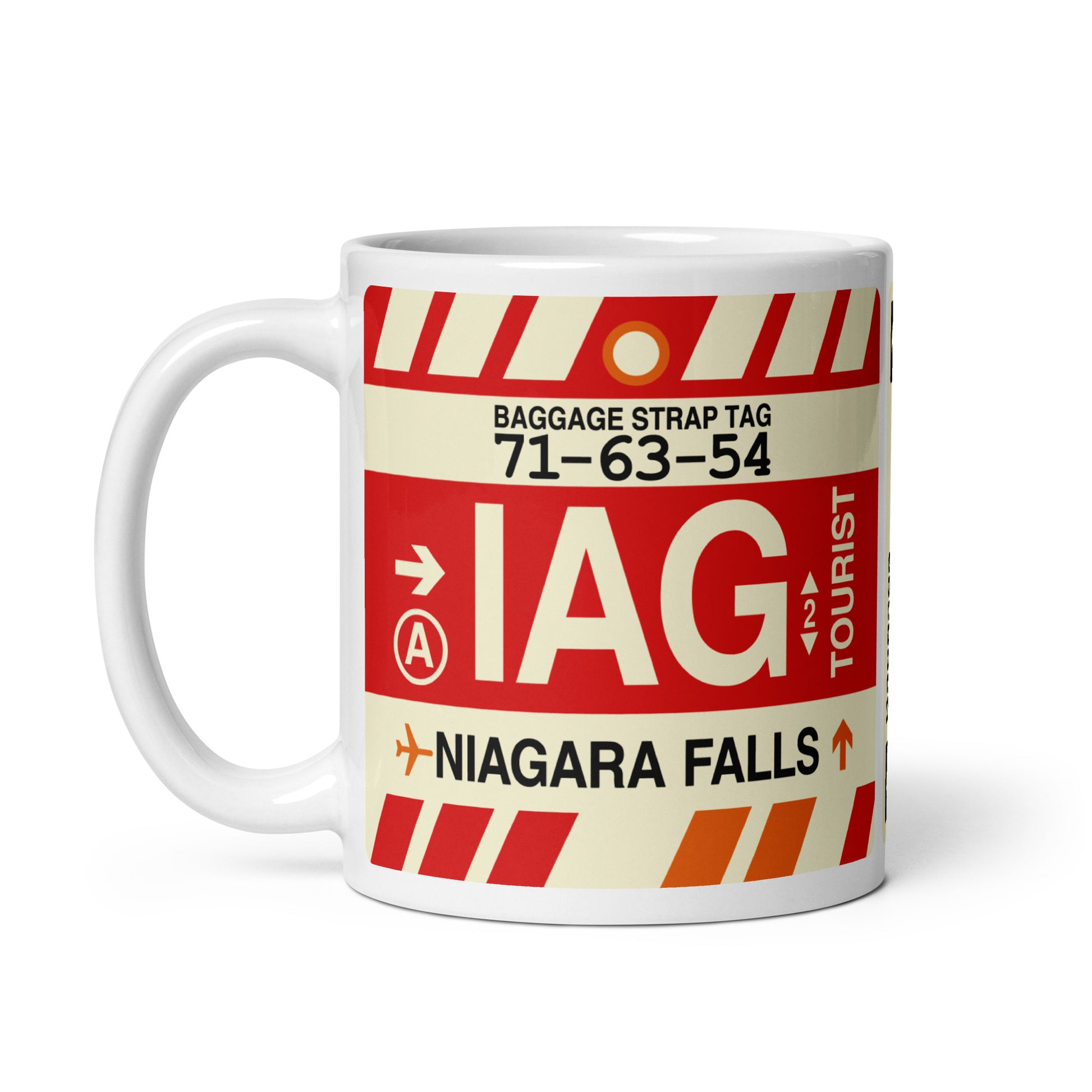 Travel Gift Coffee Mug • IAG Niagara Falls • YHM Designs - Image 03