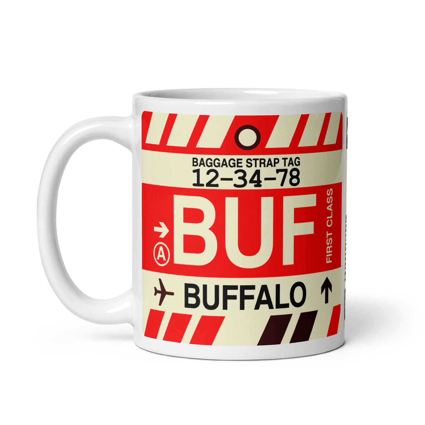 Travel Gift Coffee Mug • BUF Buffalo • YHM Designs - Image 03