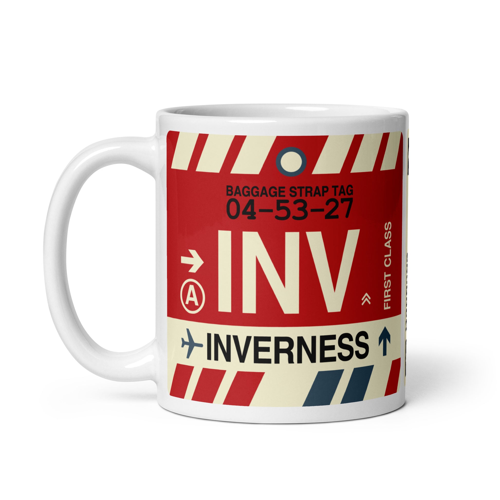 Travel-Themed Coffee Mug • INV Inverness • YHM Designs - Image 03
