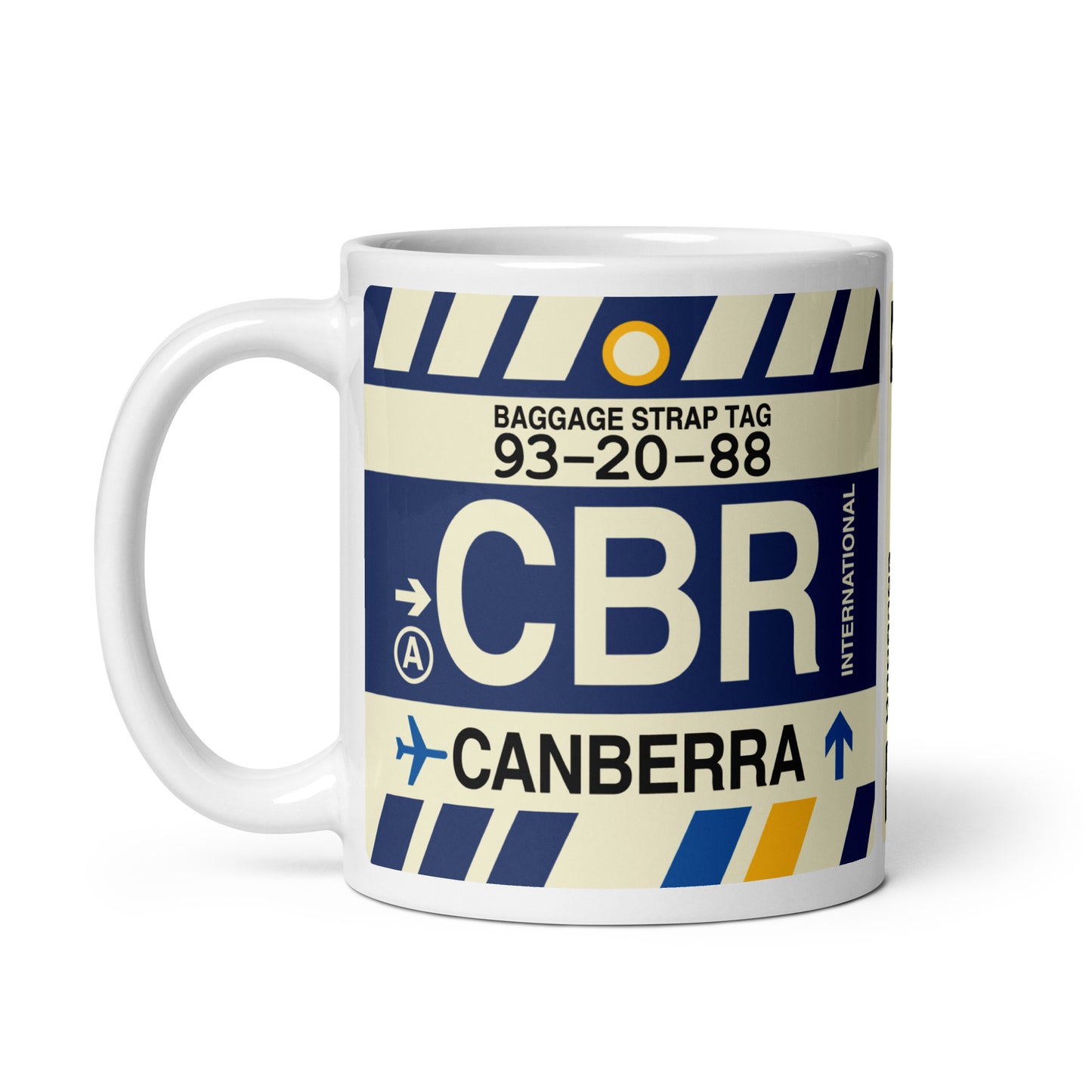 Travel Gift Coffee Mug • CBR Canberra Souvenir • YHM Designs - Image 03