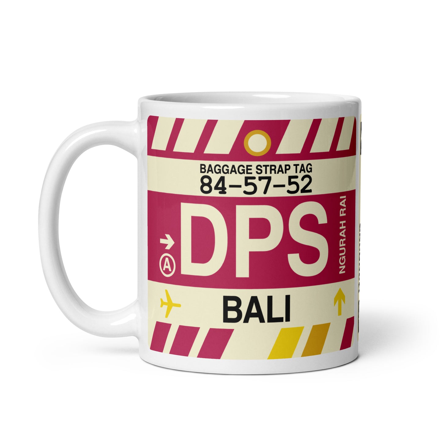 Travel Gift Coffee Mug • DPS Bali Souvenir • YHM Designs - Image 03