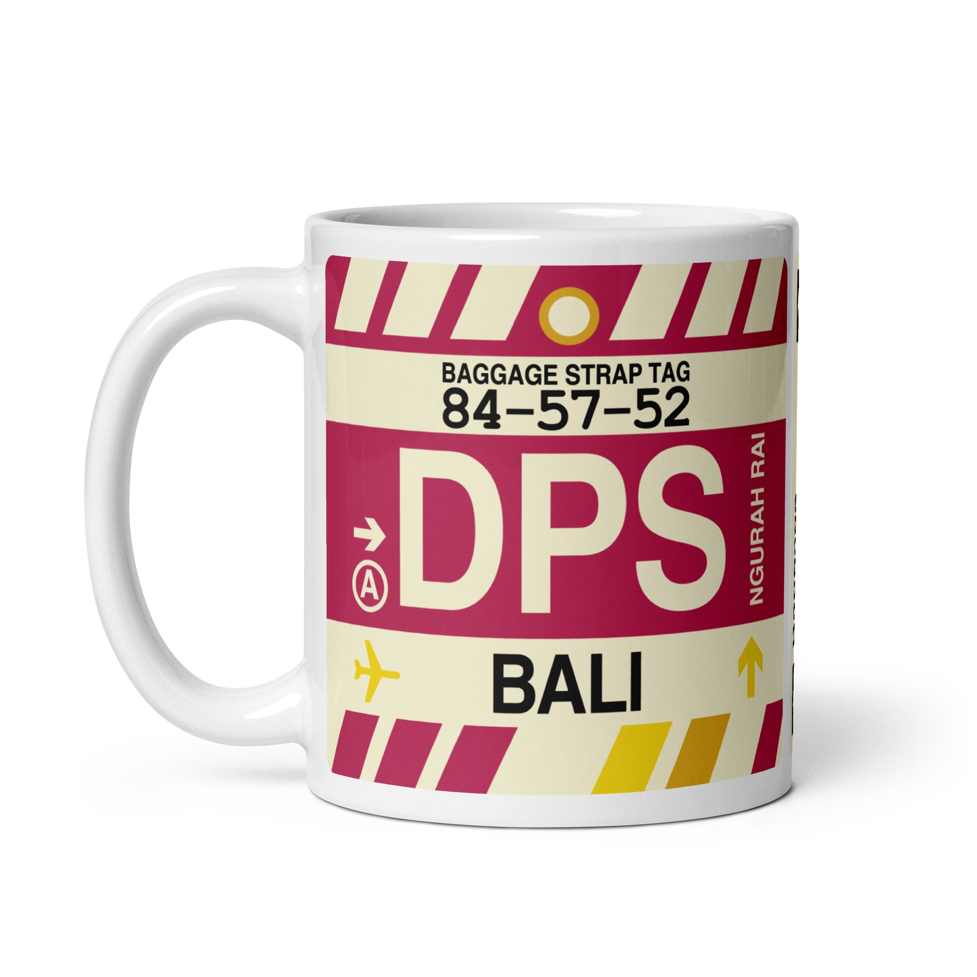 Travel Gift Coffee Mug • DPS Bali Souvenir • YHM Designs - Image 03