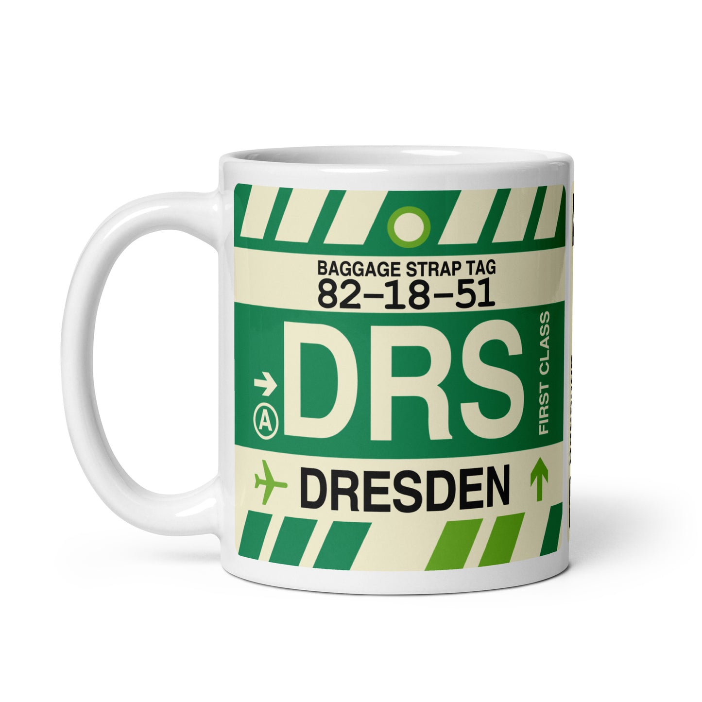 Travel-Themed Coffee Mug • DRS Dresden • YHM Designs - Image 03