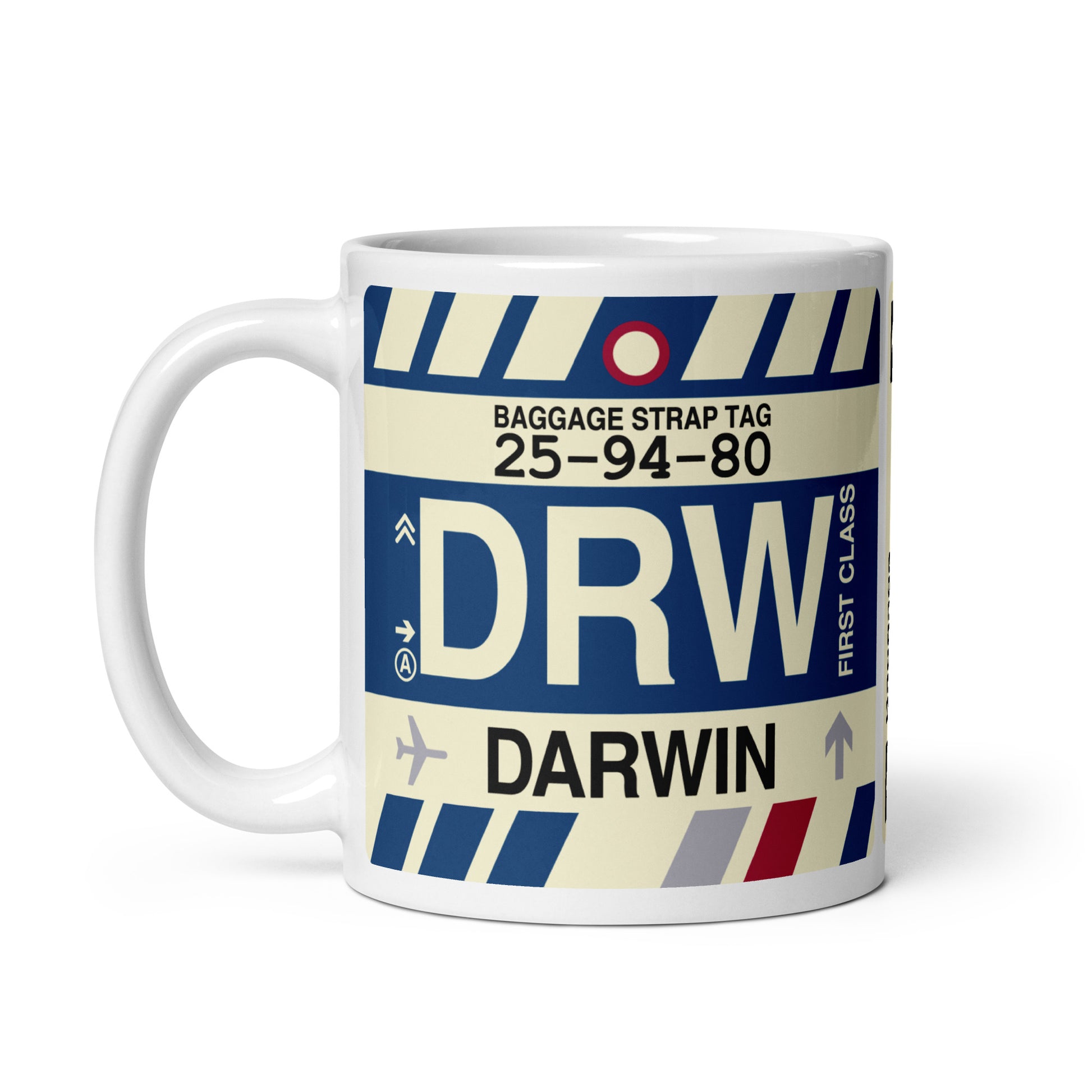 Travel-Themed Coffee Mug • DRW Darwin • YHM Designs - Image 03
