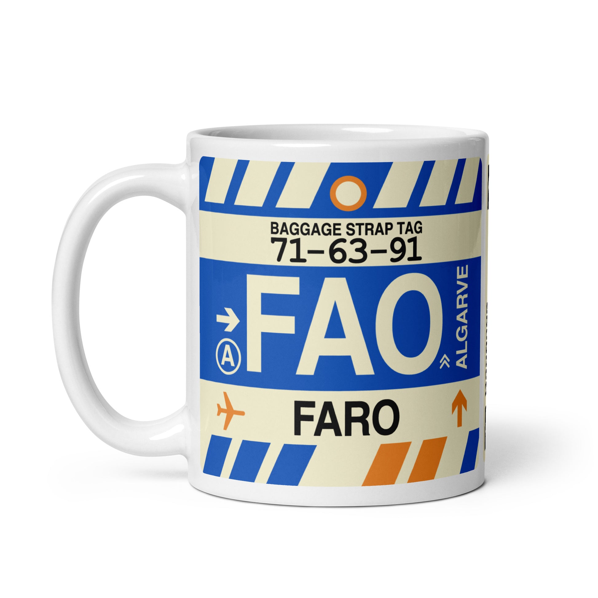 Travel-Themed Coffee Mug • FAO Faro • YHM Designs - Image 03