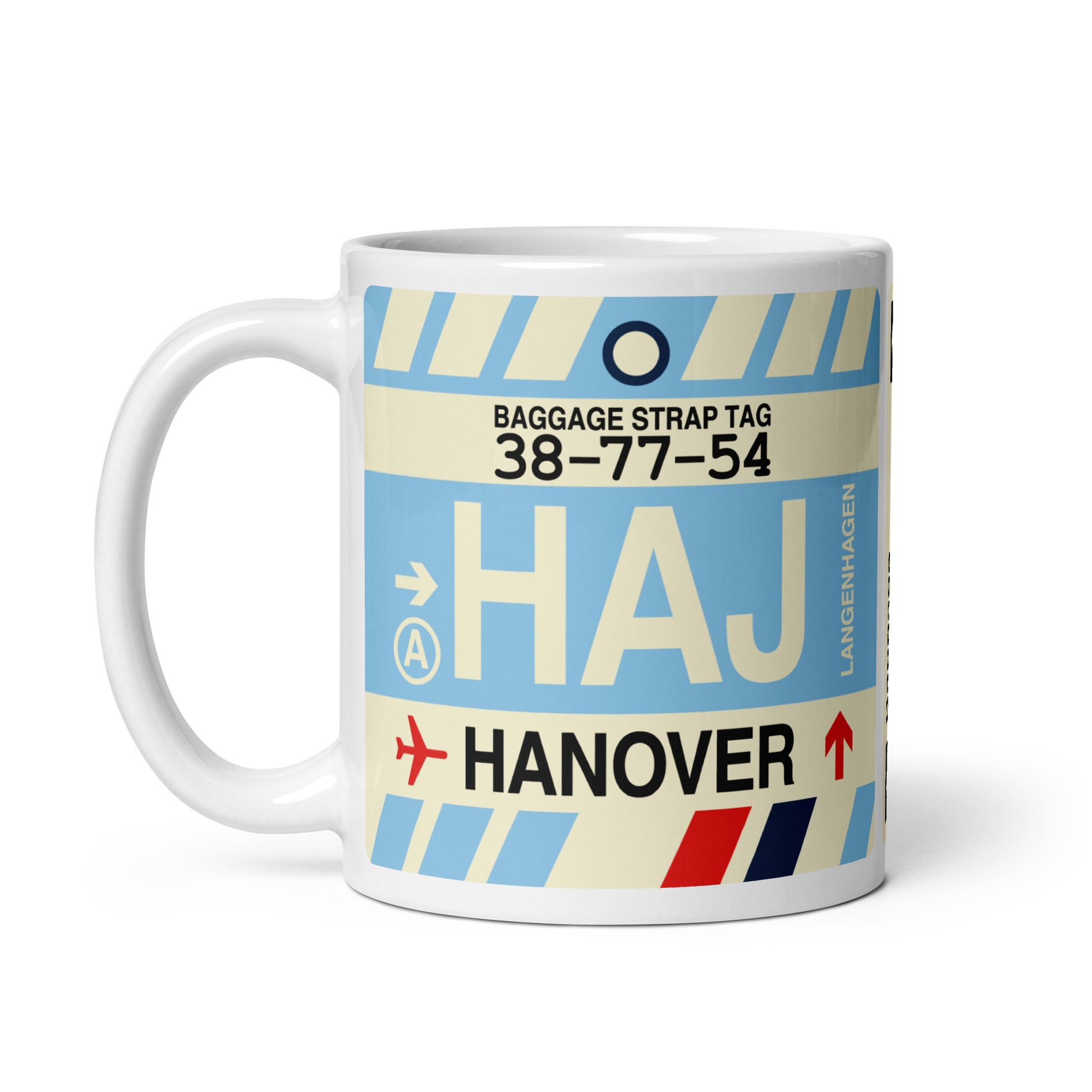Travel Gift Coffee Mug • HAJ Hanover • YHM Designs - Image 03