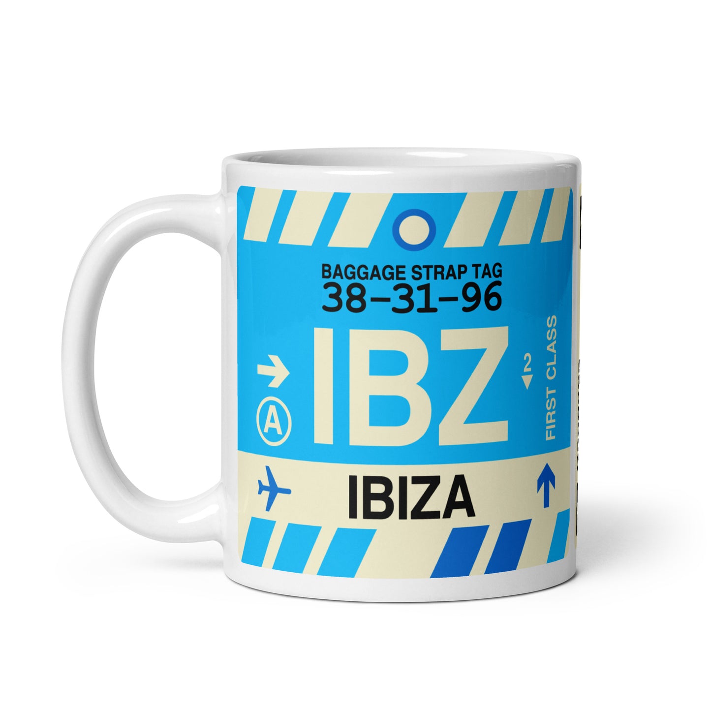 Travel-Themed Coffee Mug • IBZ Ibiza • YHM Designs - Image 03