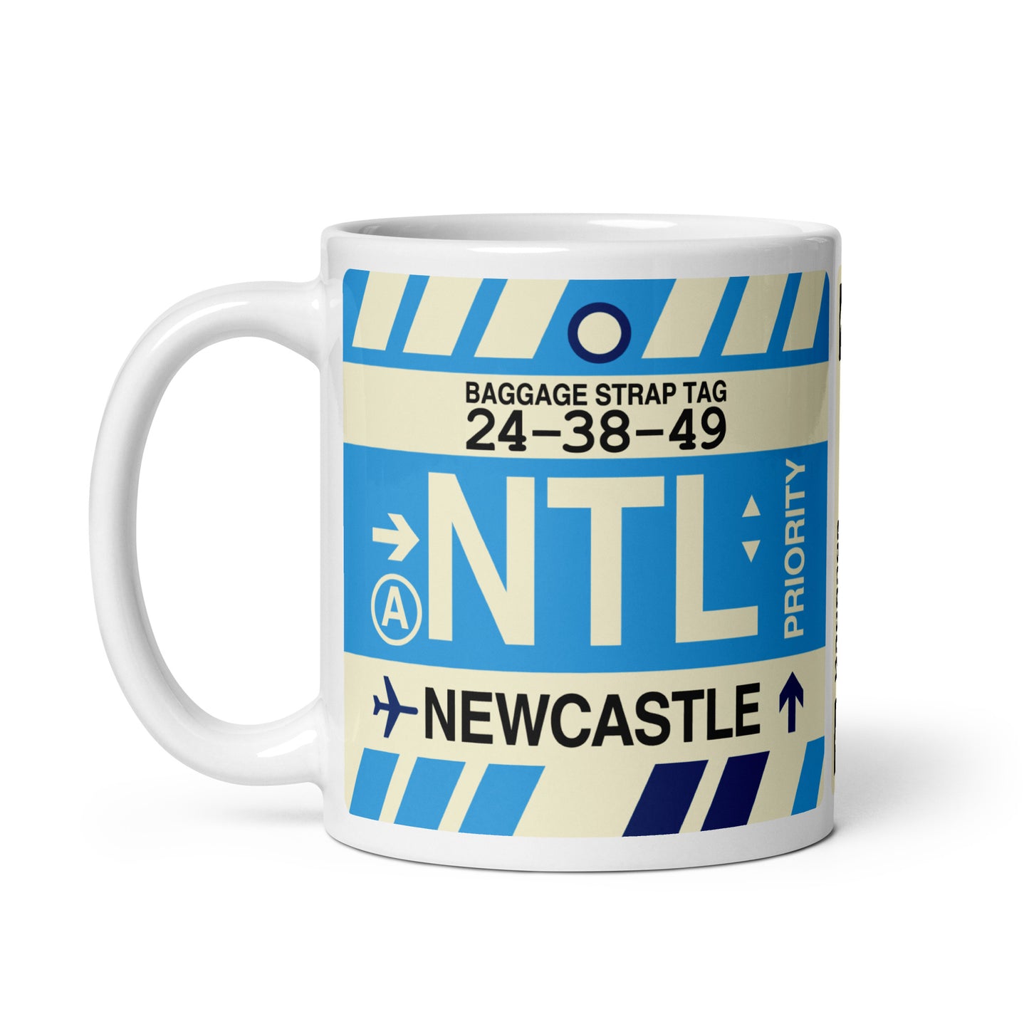Travel Gift Coffee Mug • NTL Newcastle • YHM Designs - Image 03