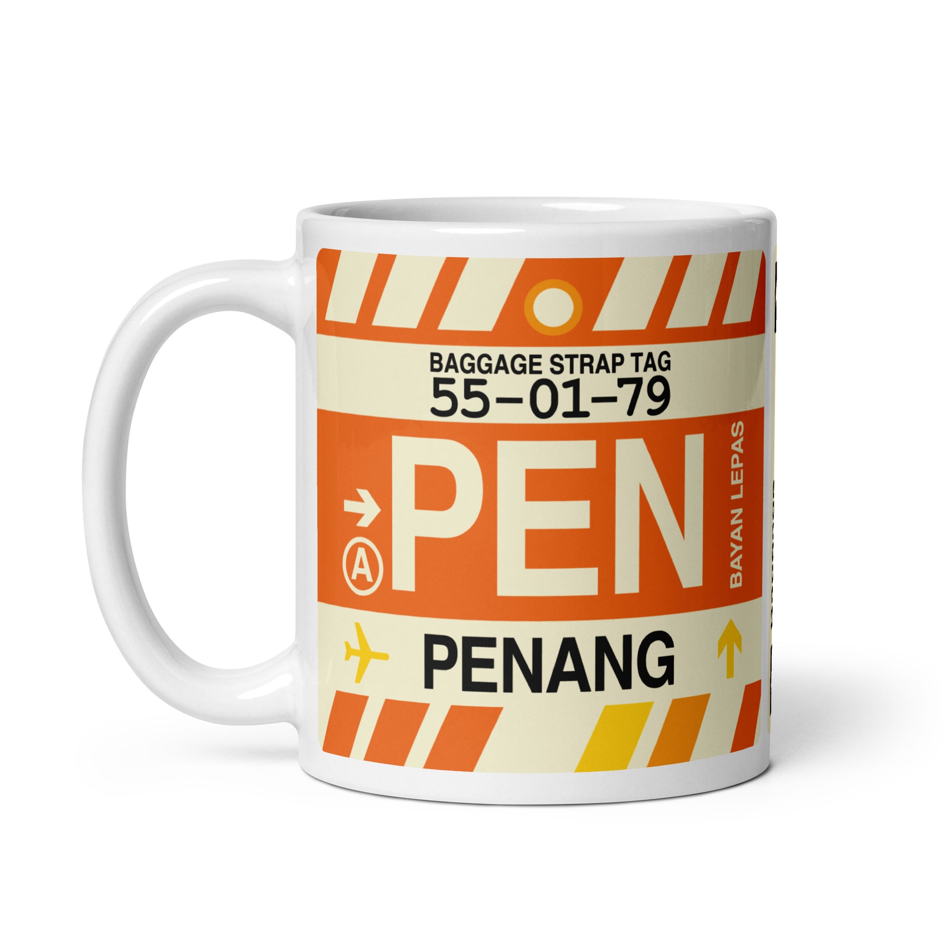 Travel Gift Coffee Mug • PEN Penang • YHM Designs - Image 03
