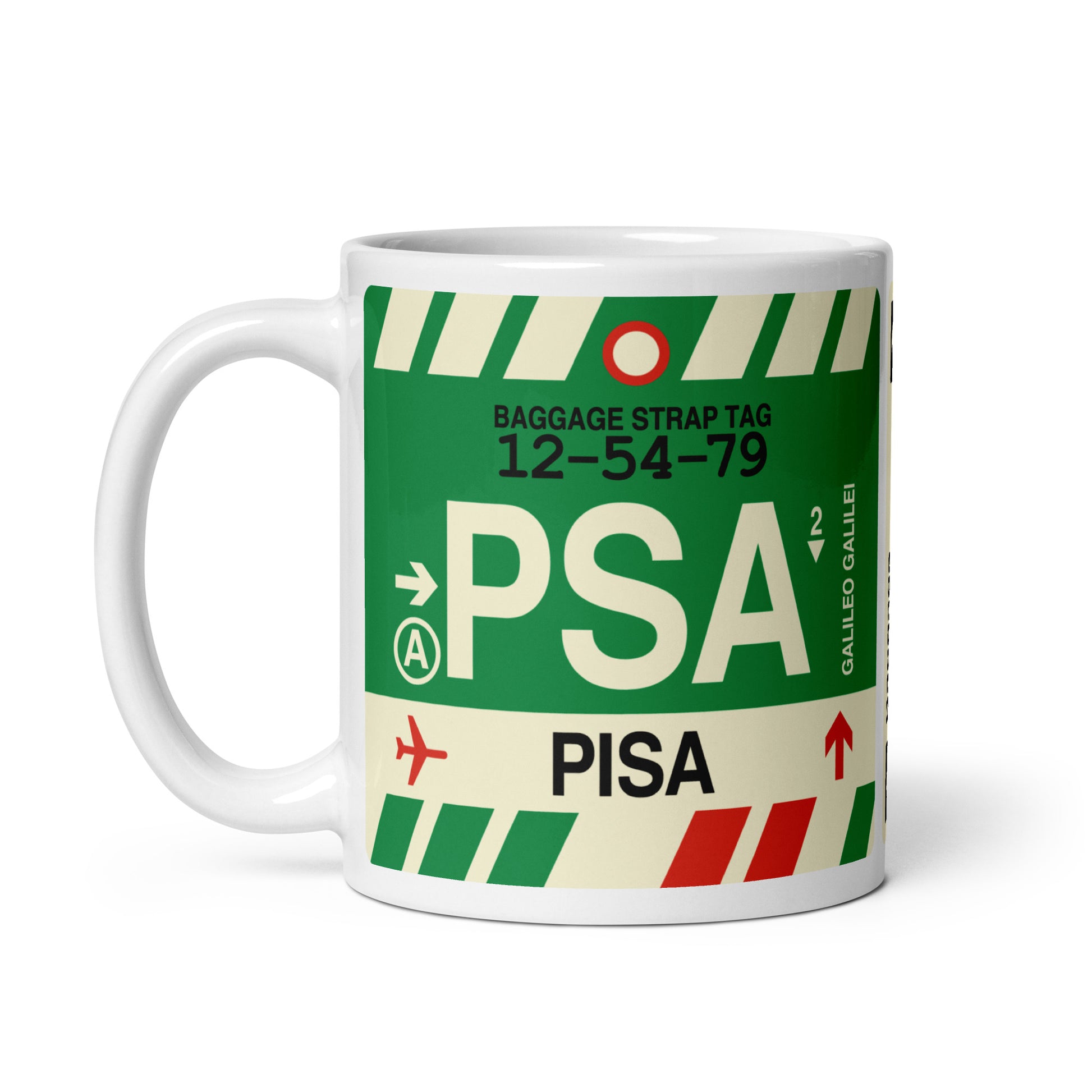 Travel-Themed Coffee Mug • PSA Pisa • YHM Designs - Image 03