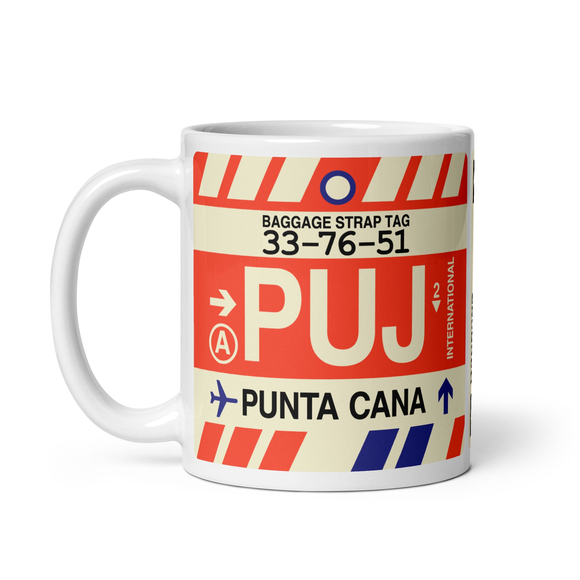 Travel Gift Coffee Mug • PUJ Punta Cana • YHM Designs - Image 03