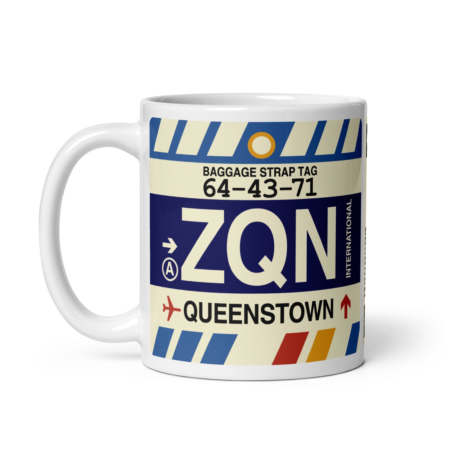 Travel-Themed Coffee Mug • ZQN Queenstown • YHM Designs - Image 03