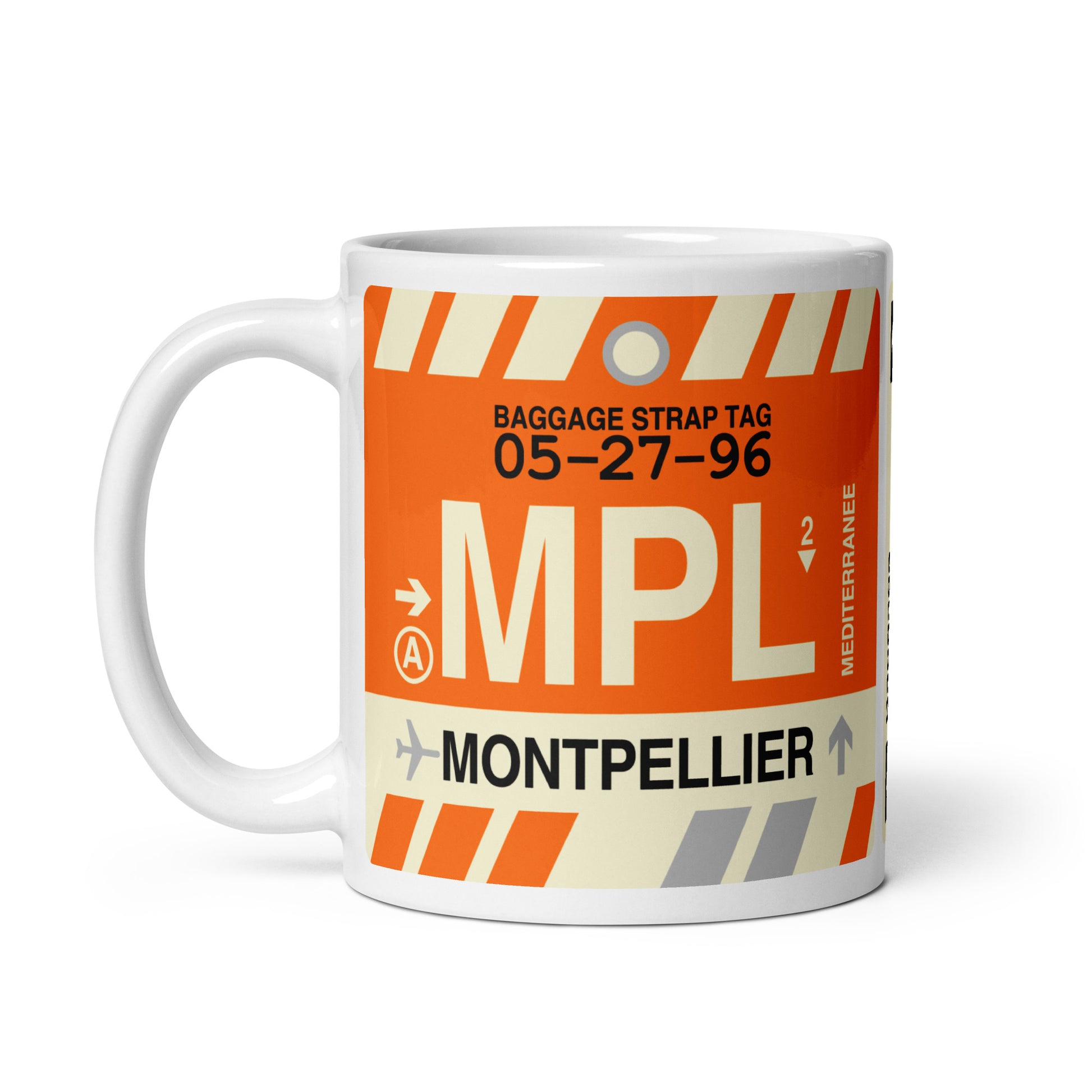 Travel-Themed Coffee Mug • MPL Montpellier • YHM Designs - Image 03