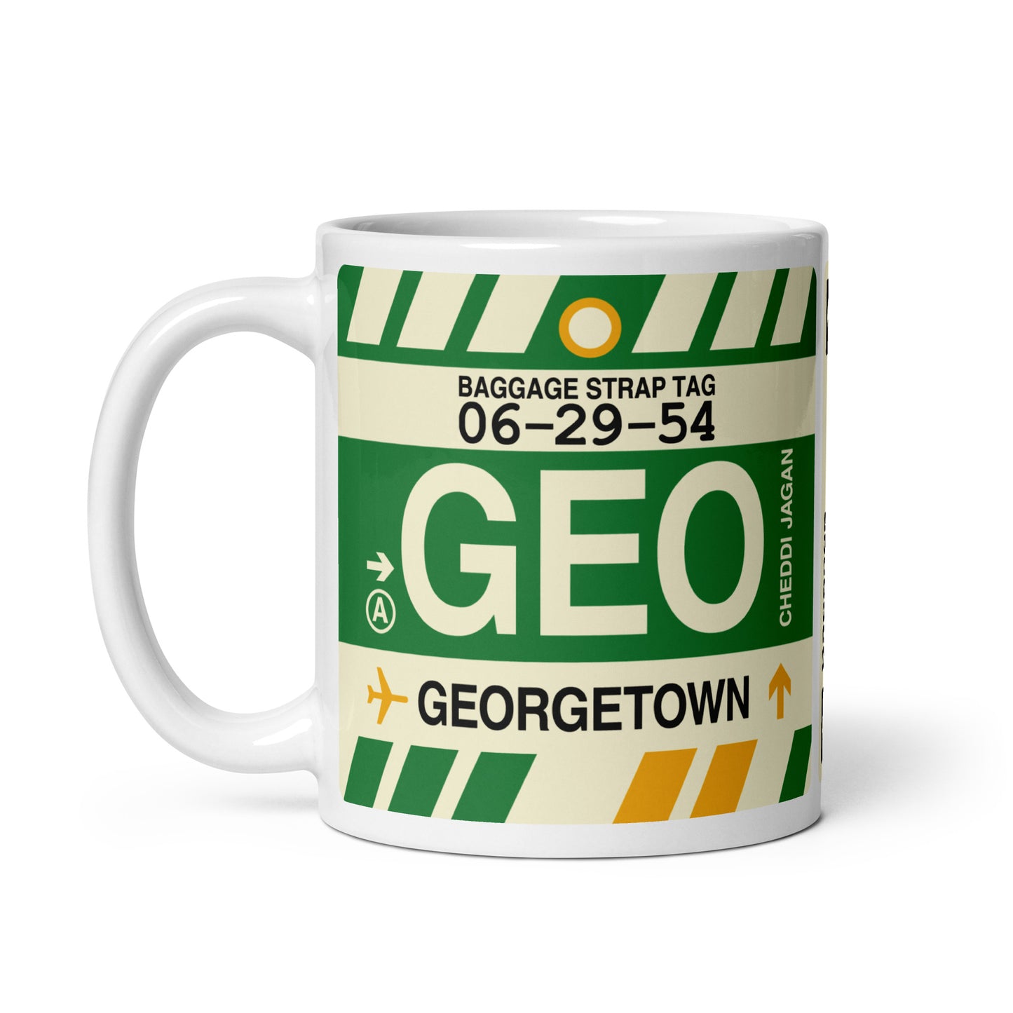 Travel-Themed Coffee Mug • GEO Georgetown • YHM Designs - Image 03