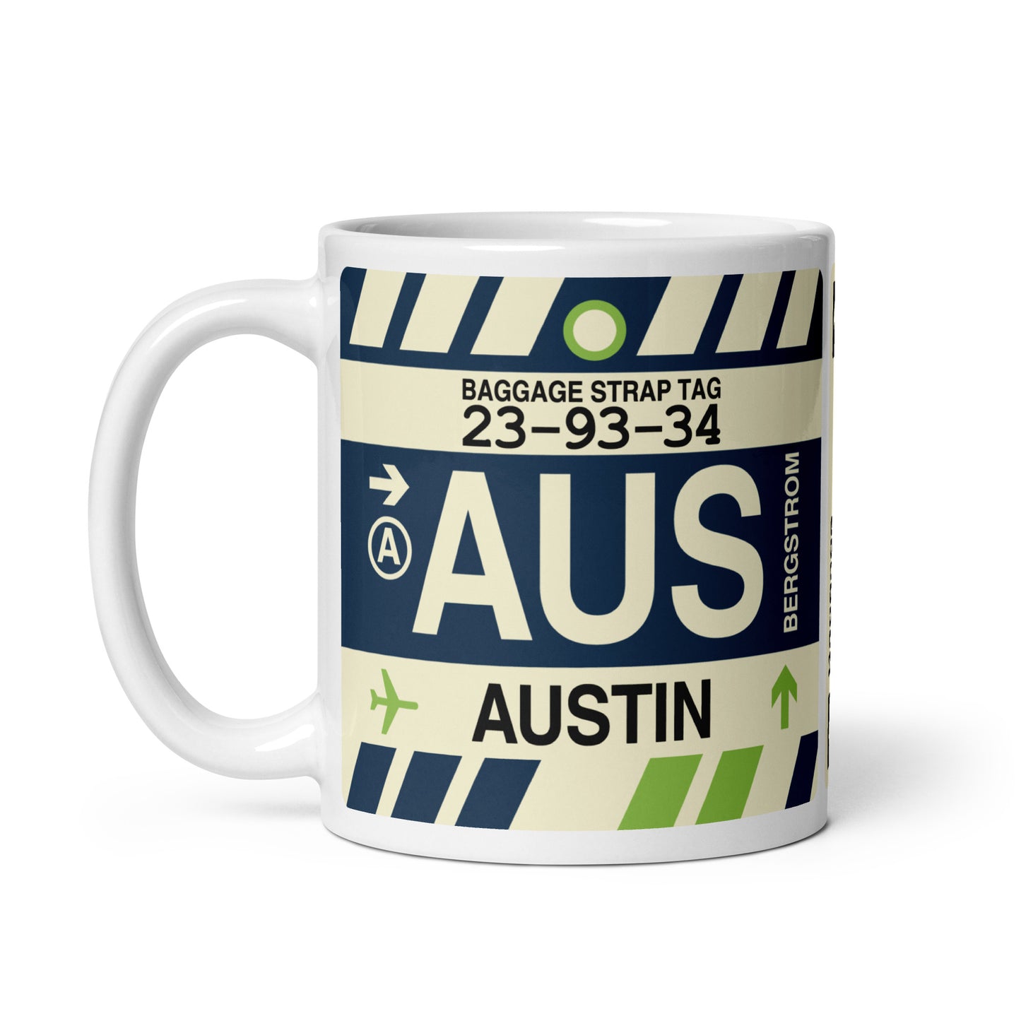 Travel Gift Coffee Mug • AUS Austin • YHM Designs - Image 03