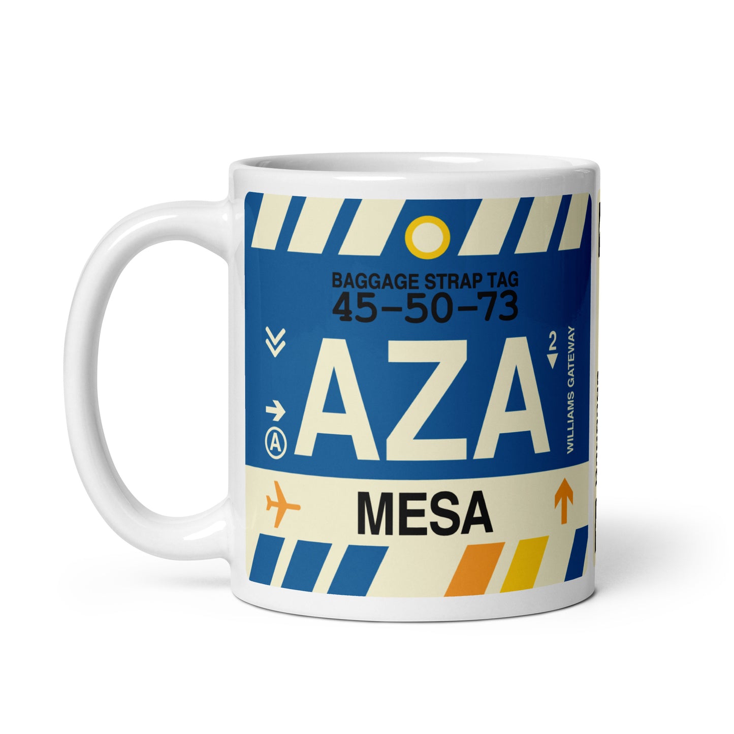 Travel-Themed Coffee Mug • AZA Mesa • YHM Designs - Image 03