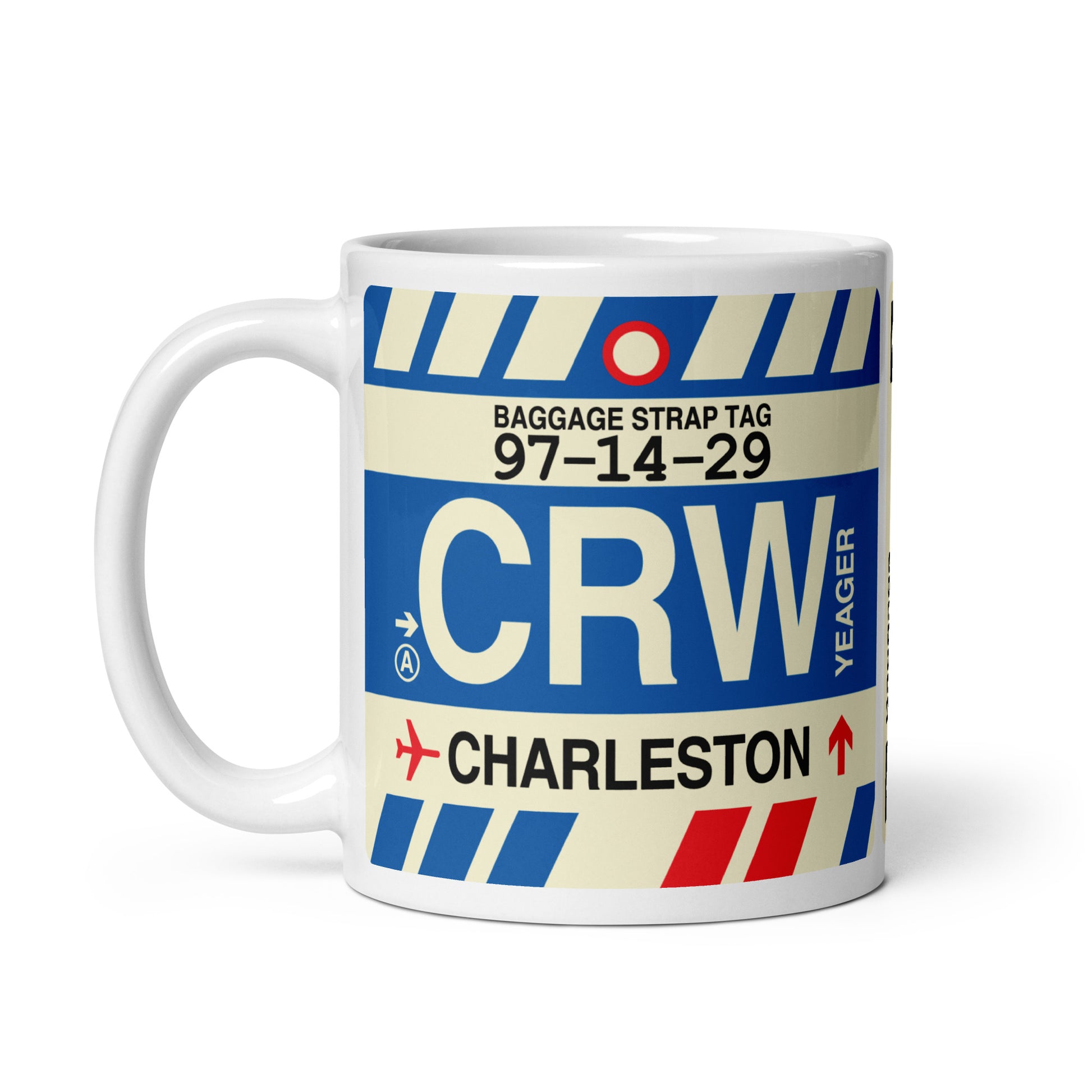 Travel Gift Coffee Mug • CRW Charleston • YHM Designs - Image 03