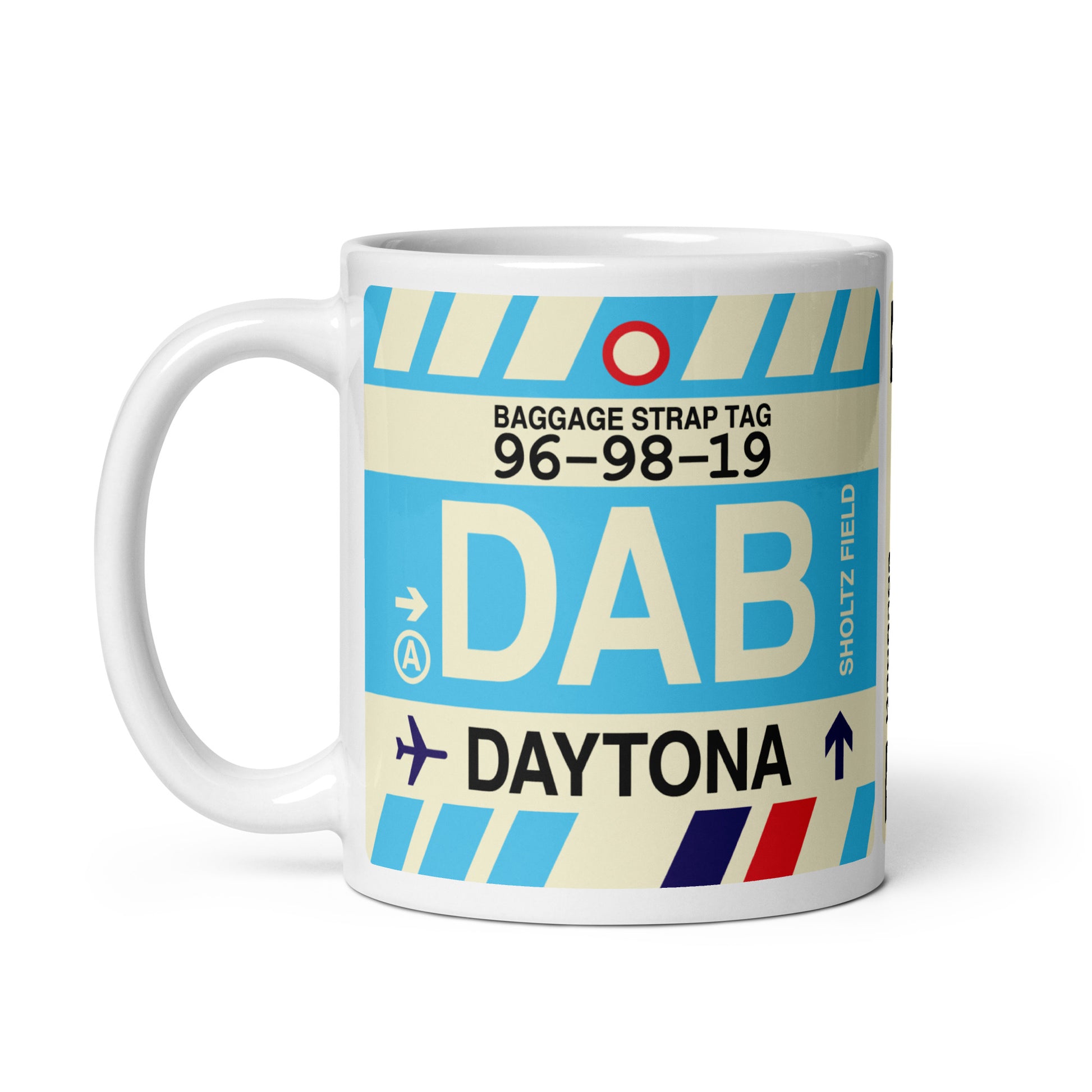 Travel Gift Coffee Mug • DAB Daytona Beach • YHM Designs - Image 03