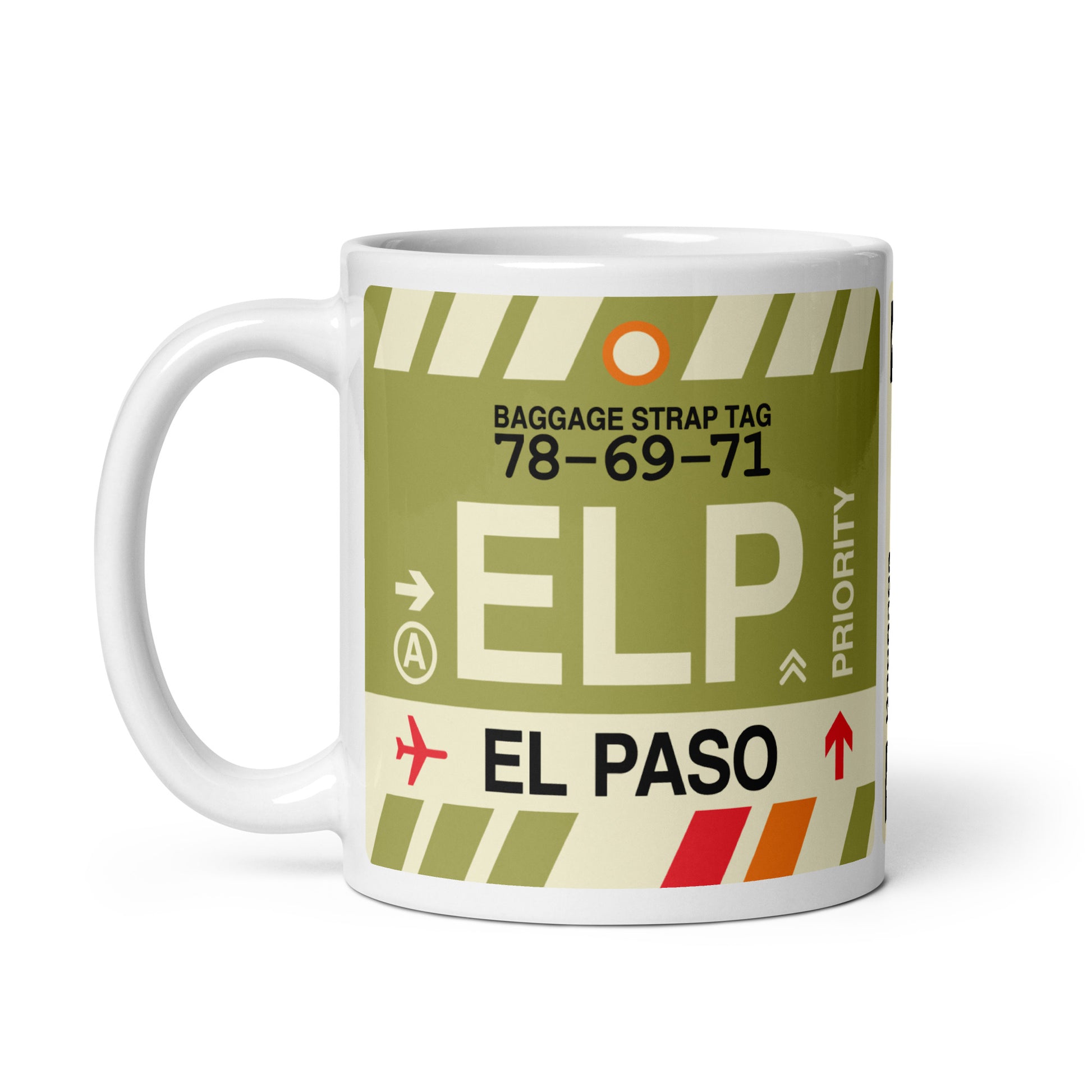 Travel Gift Coffee Mug • ELP El Paso • YHM Designs - Image 03