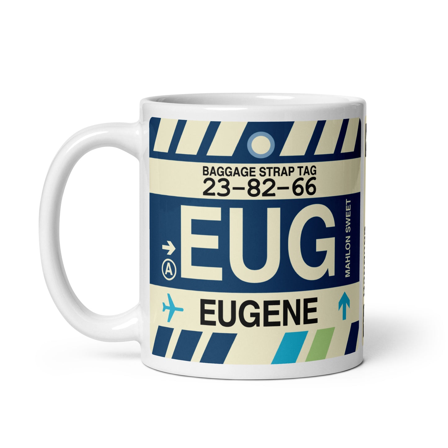 Travel Gift Coffee Mug • EUG Eugene • YHM Designs - Image 03