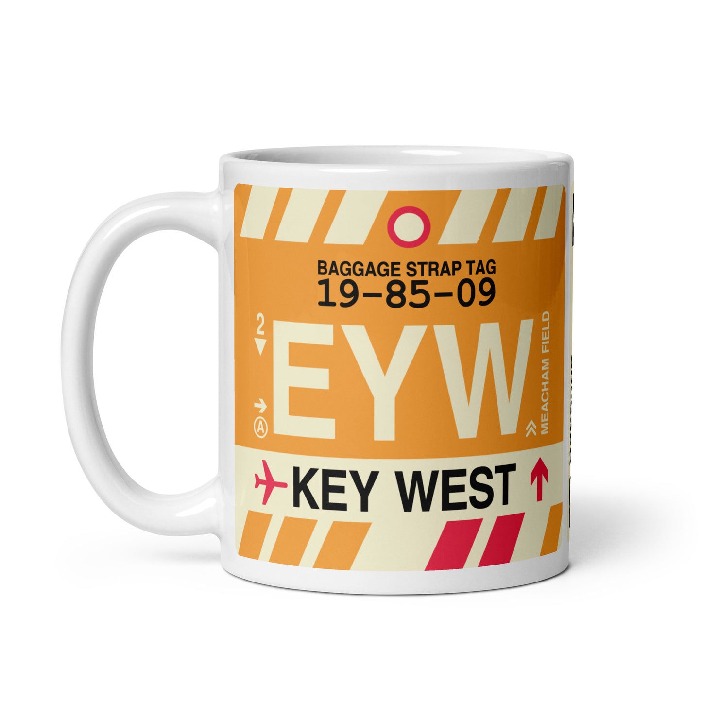 Travel-Themed Coffee Mug • EYW Key West • YHM Designs - Image 03