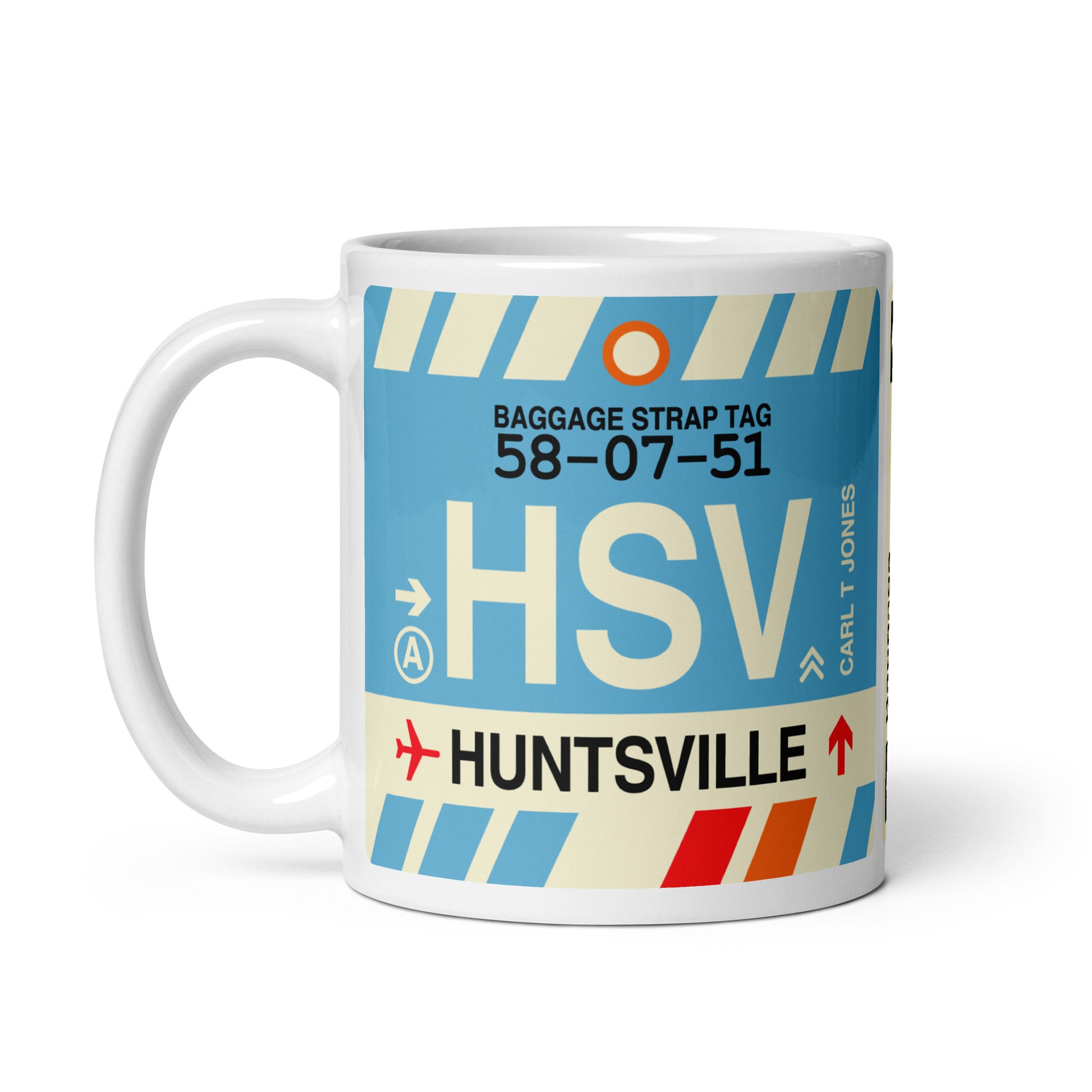 Travel-Themed Coffee Mug • HSV Huntsville • YHM Designs - Image 03