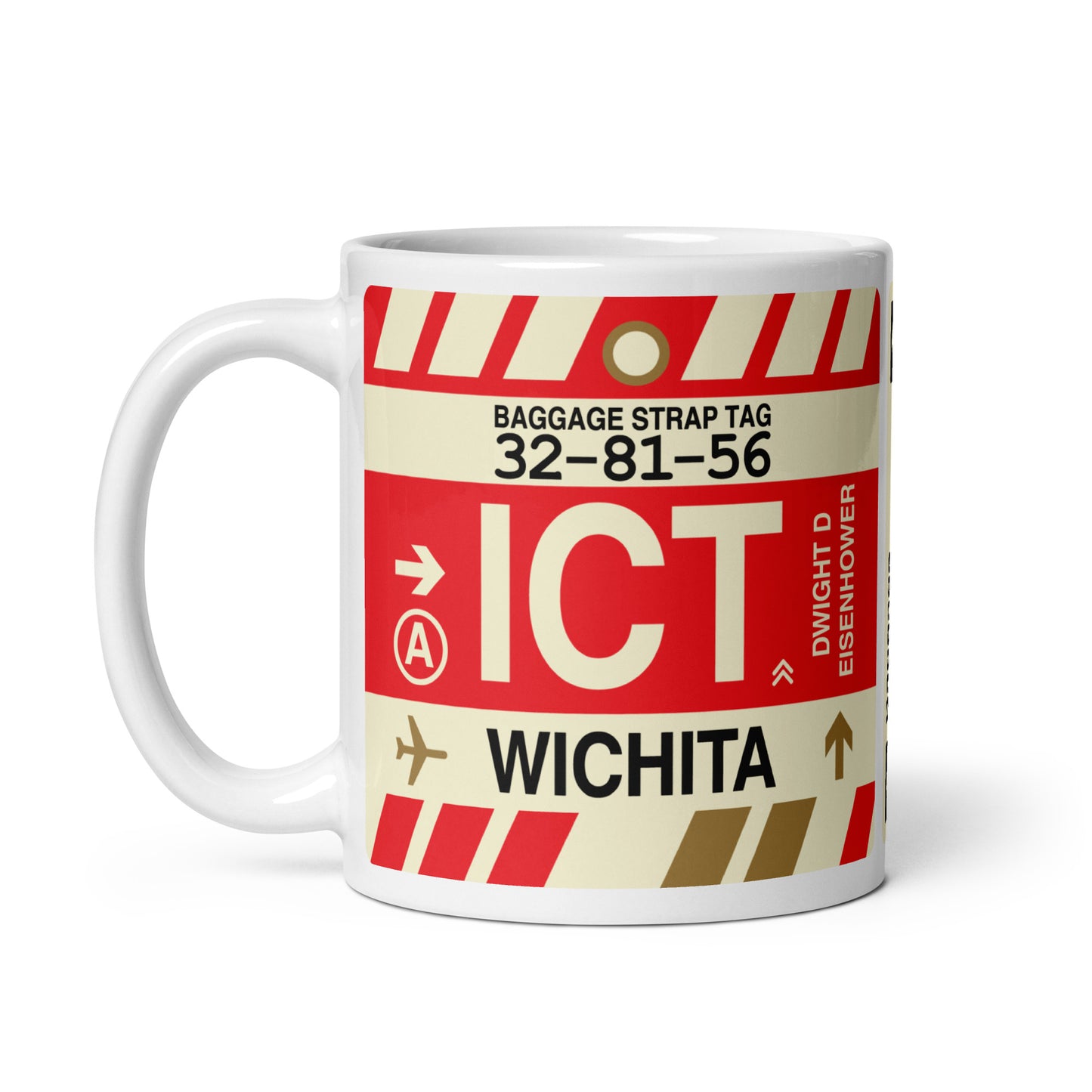 Travel Gift Coffee Mug • ICT Wichita • YHM Designs - Image 03