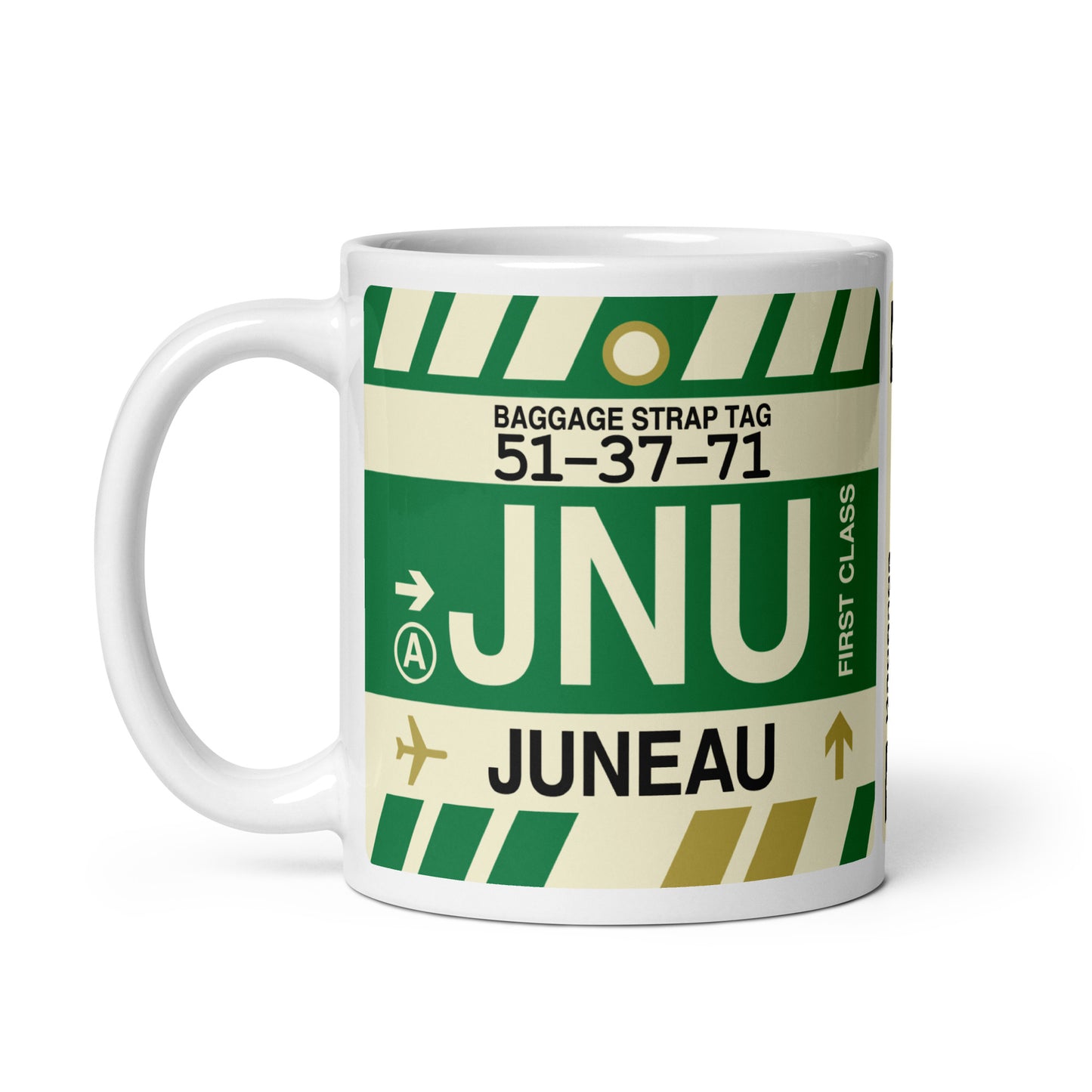 Travel-Themed Coffee Mug • JNU Juneau • YHM Designs - Image 03