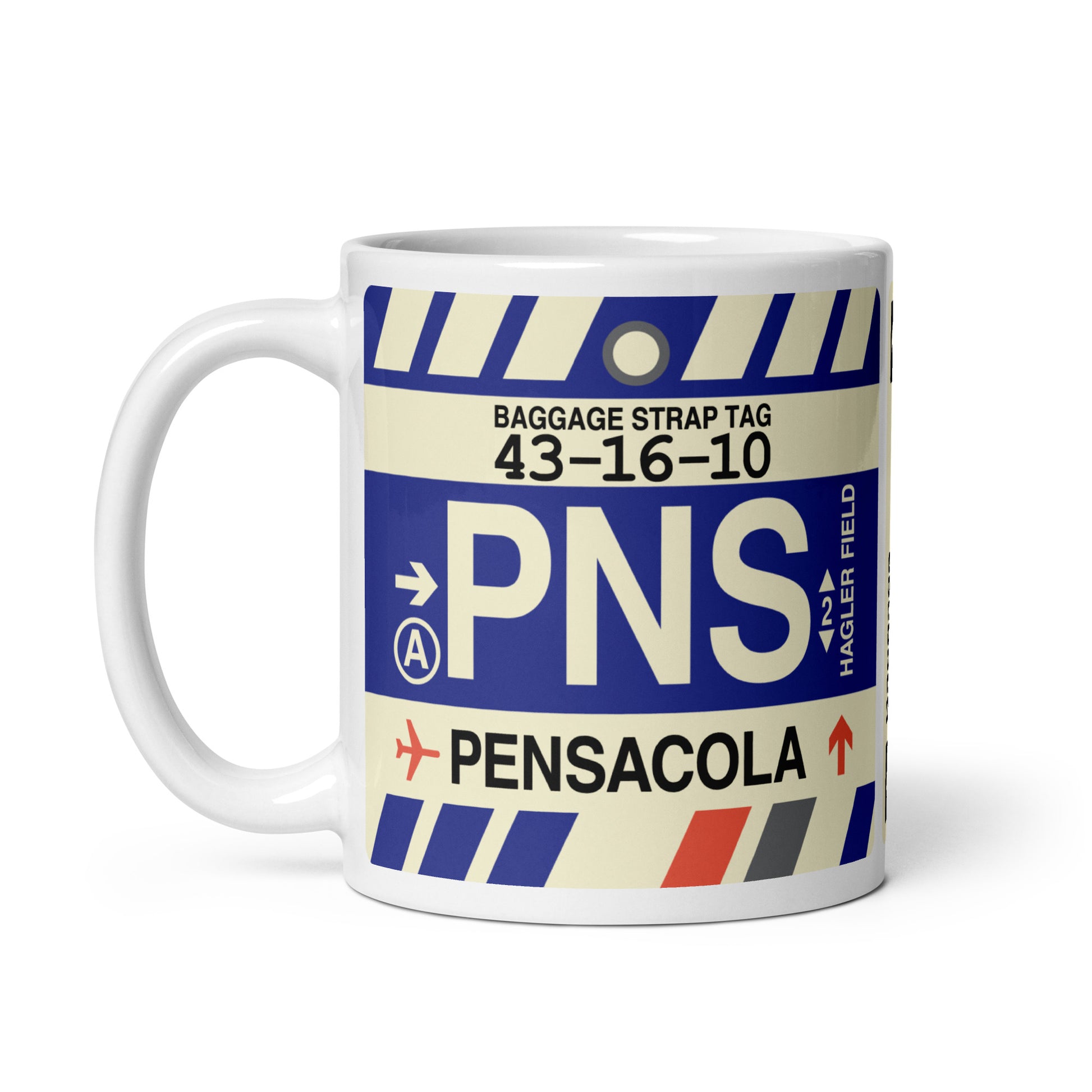 Travel Gift Coffee Mug • PNS Pensacola • YHM Designs - Image 03