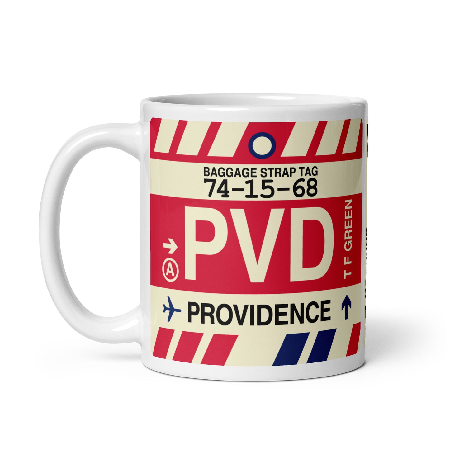 Travel-Themed Coffee Mug • PVD Providence • YHM Designs - Image 03