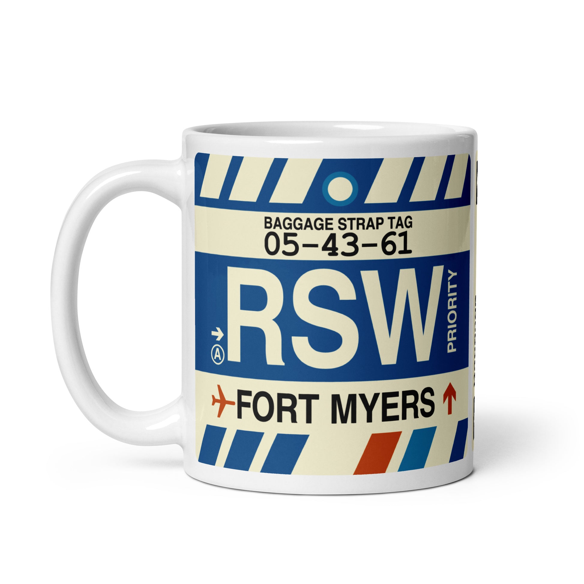 Travel Gift Coffee Mug • RSW Fort Myers • YHM Designs - Image 03
