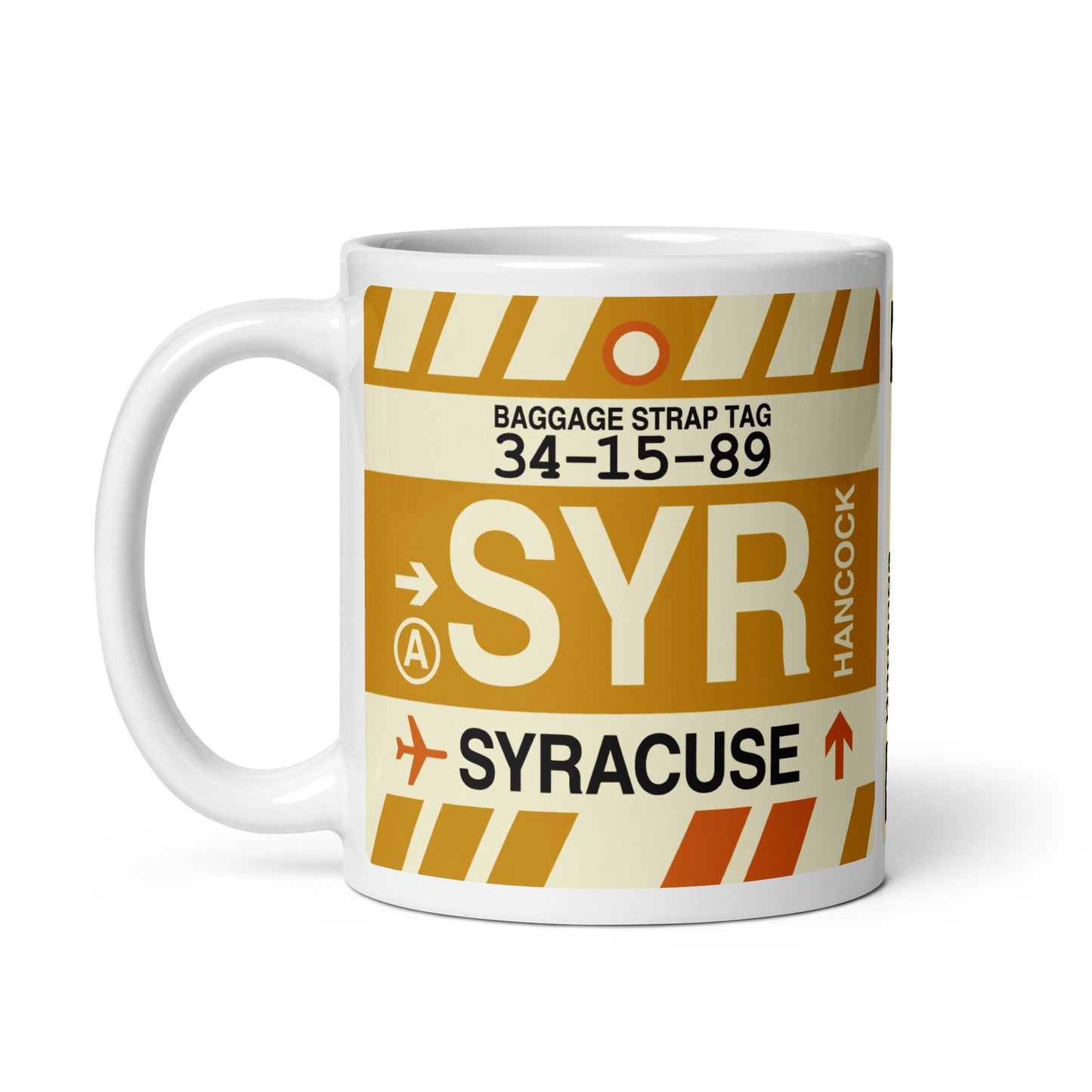 Travel Gift Coffee Mug • SYR Syracuse • YHM Designs - Image 03