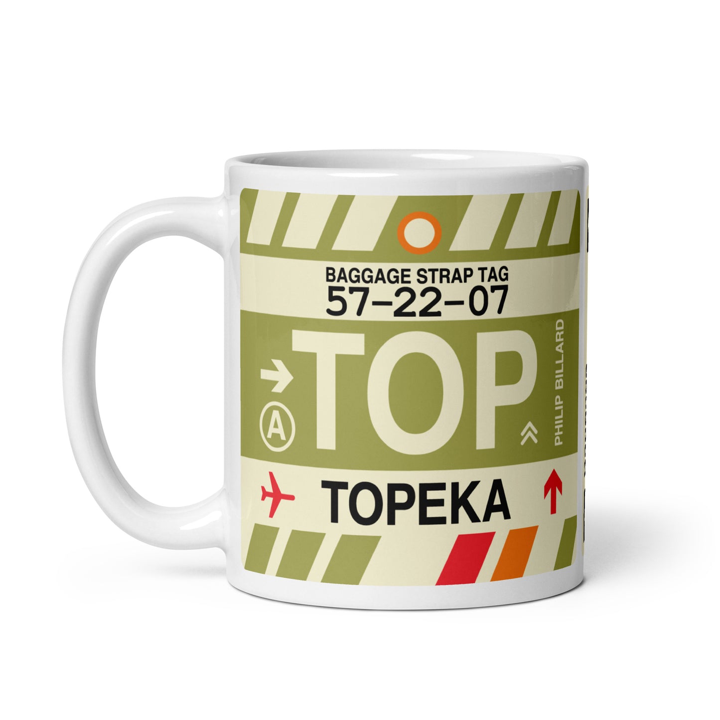 Travel Gift Coffee Mug • TOP Topeka • YHM Designs - Image 03