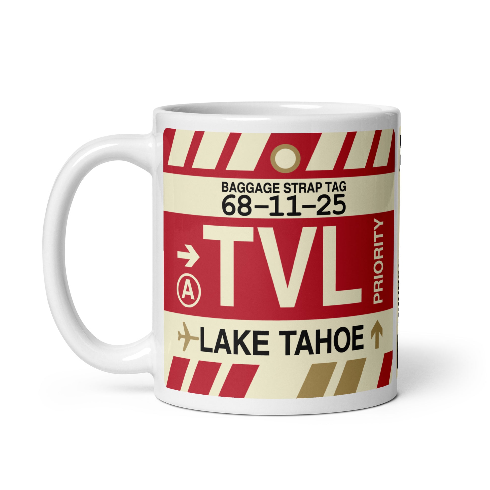 Travel Gift Coffee Mug • TVL Lake Tahoe Souvenir • YHM Designs - Image 03