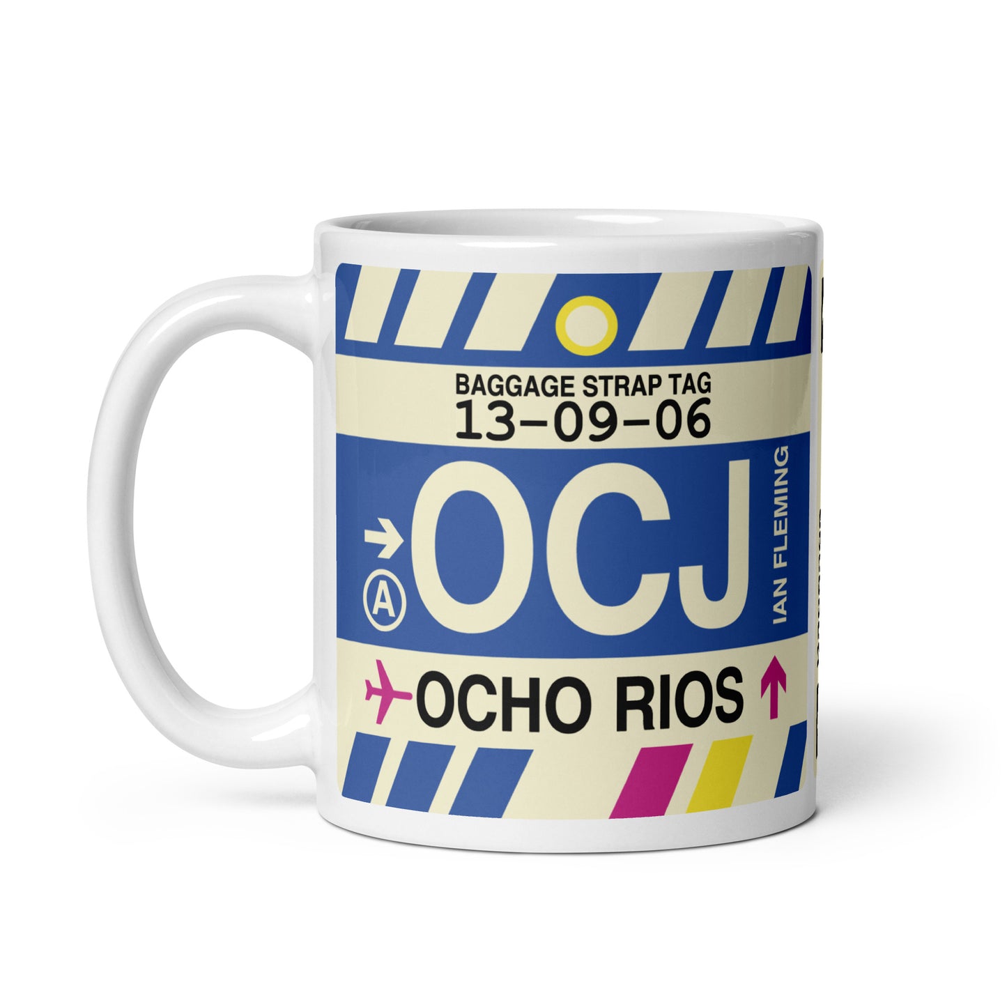 Travel Gift Coffee Mug • OCJ Ocho Rios • YHM Designs - Image 03